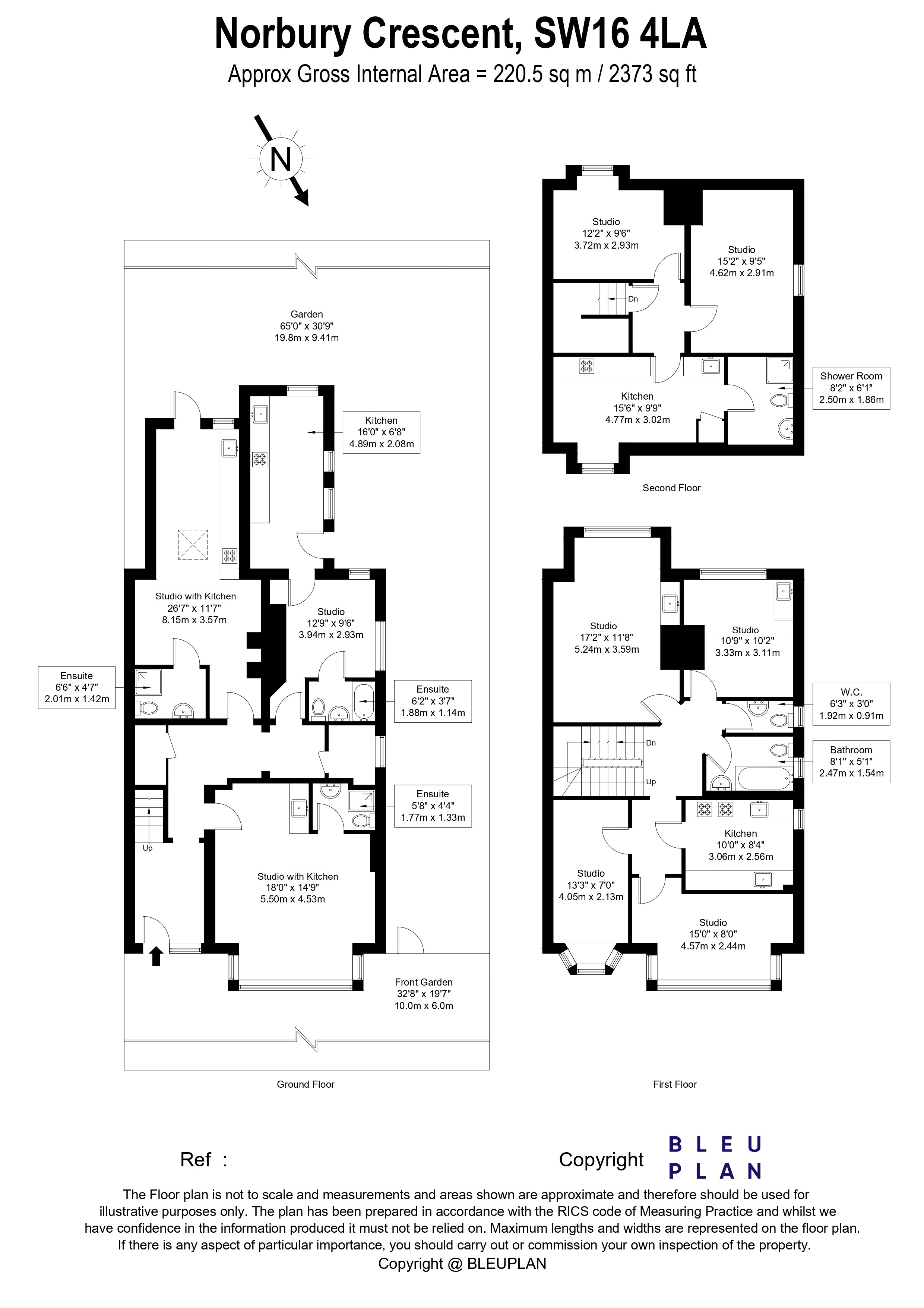14, Norbury Crescent, London floorplan