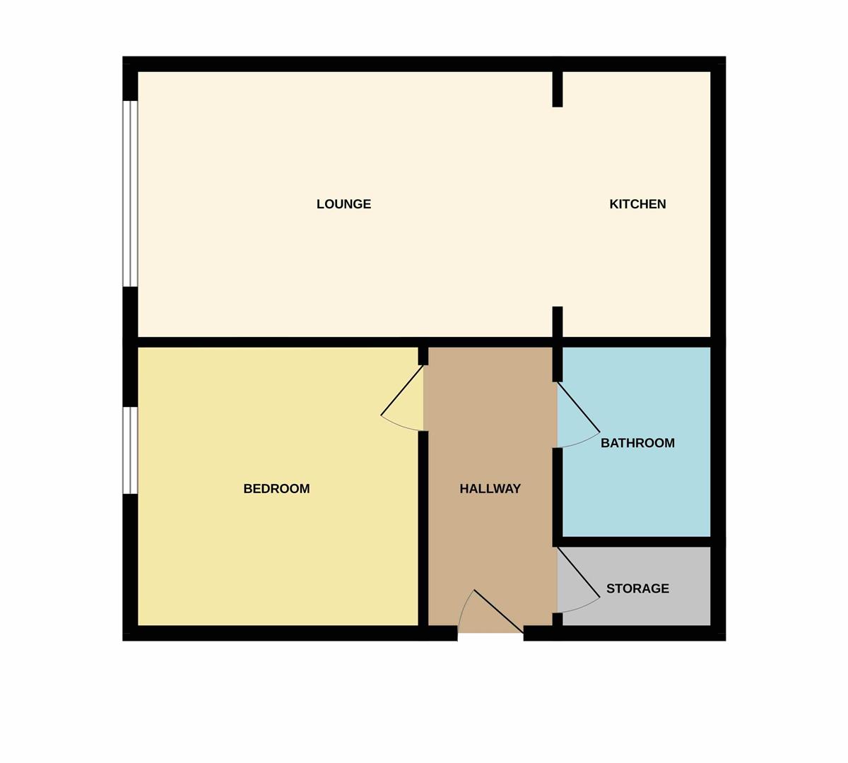 Apt 35, 386 Deansgate Quay, Manchester floorplan