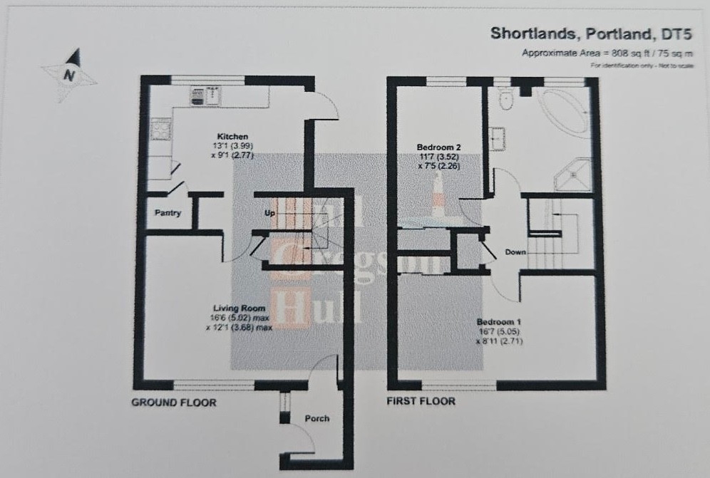 47, Shortlands, Portland floorplan