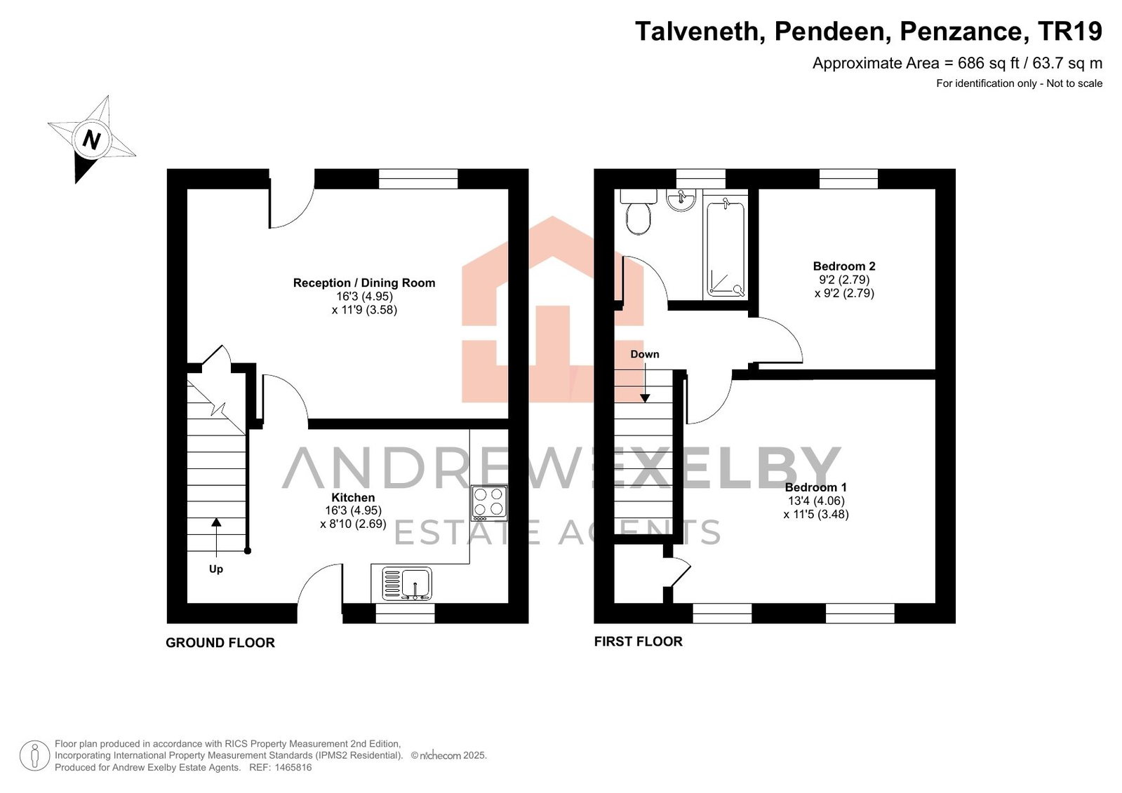 32, Talveneth, Penzance floorplan