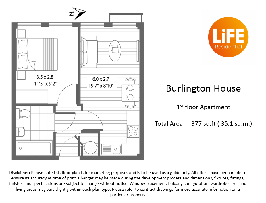 1 Bedrooms Flat for sale in Burlington House, Swanfield Road, Waltham Cross, Herts EN8