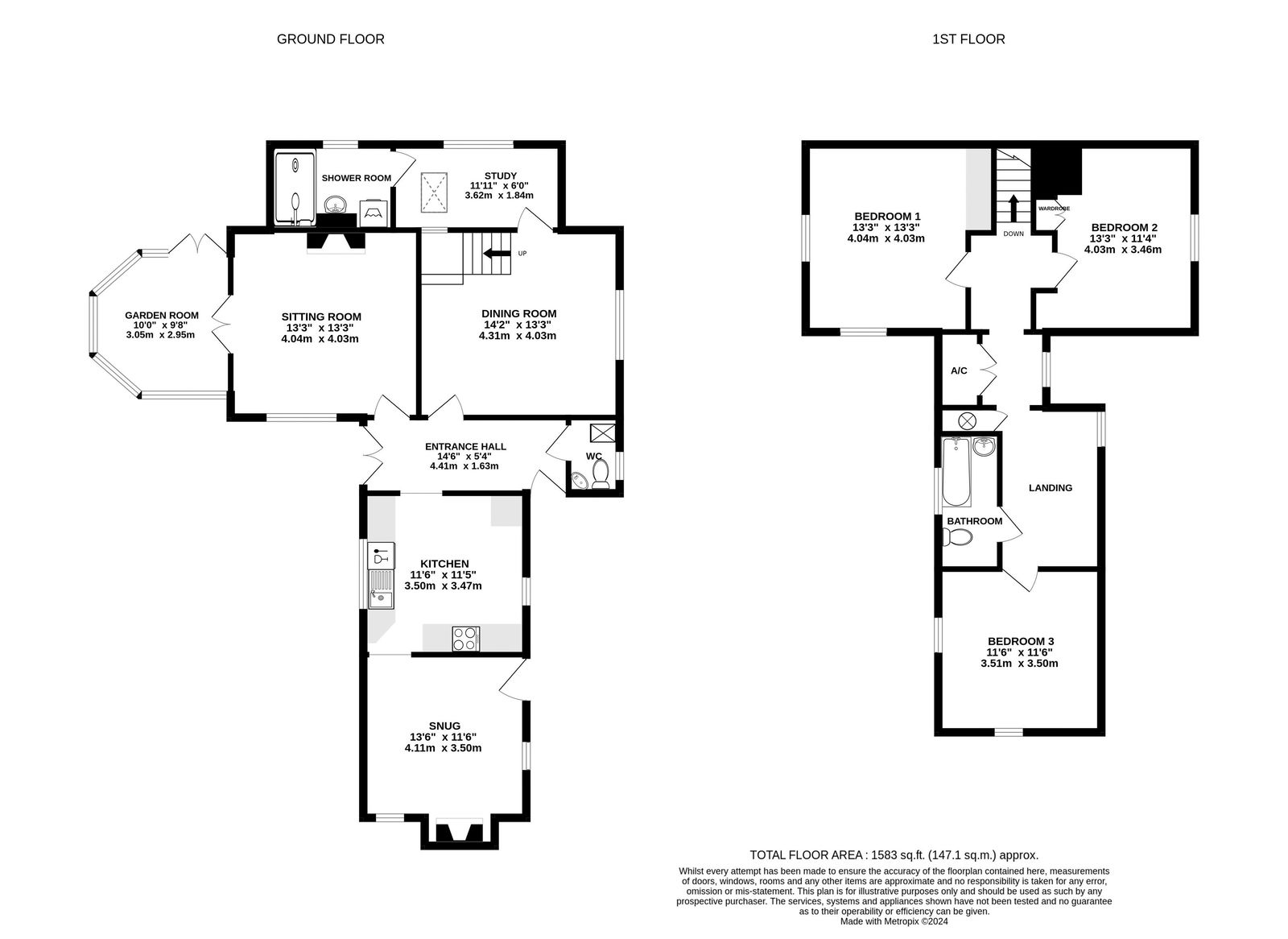 The Nook, Hereford floorplan
