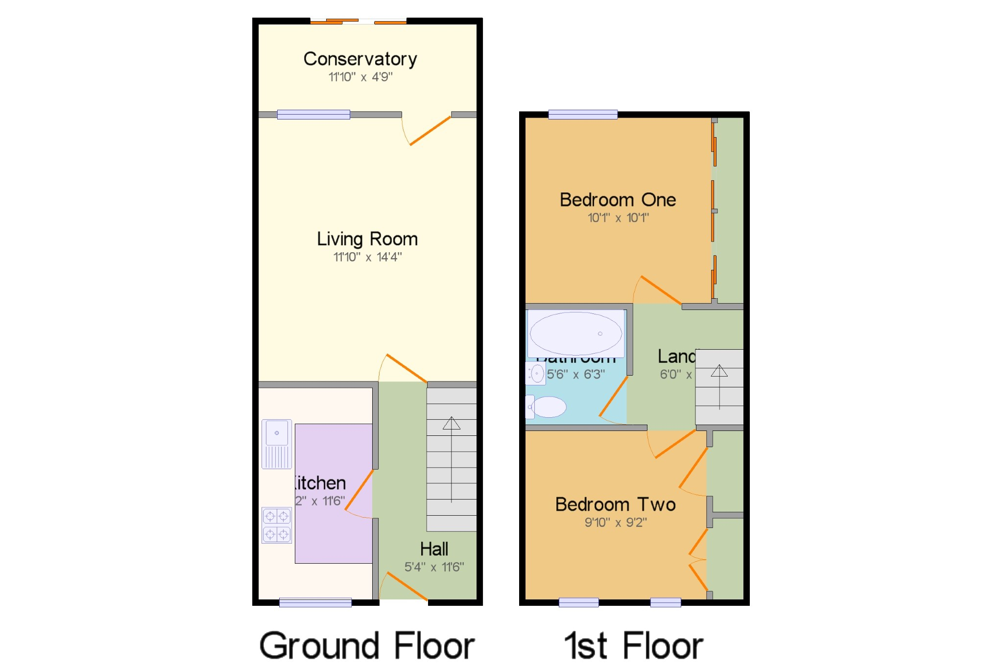 Knights Road, Braintree, Essex CM7, 2 bedroom semidetached house for