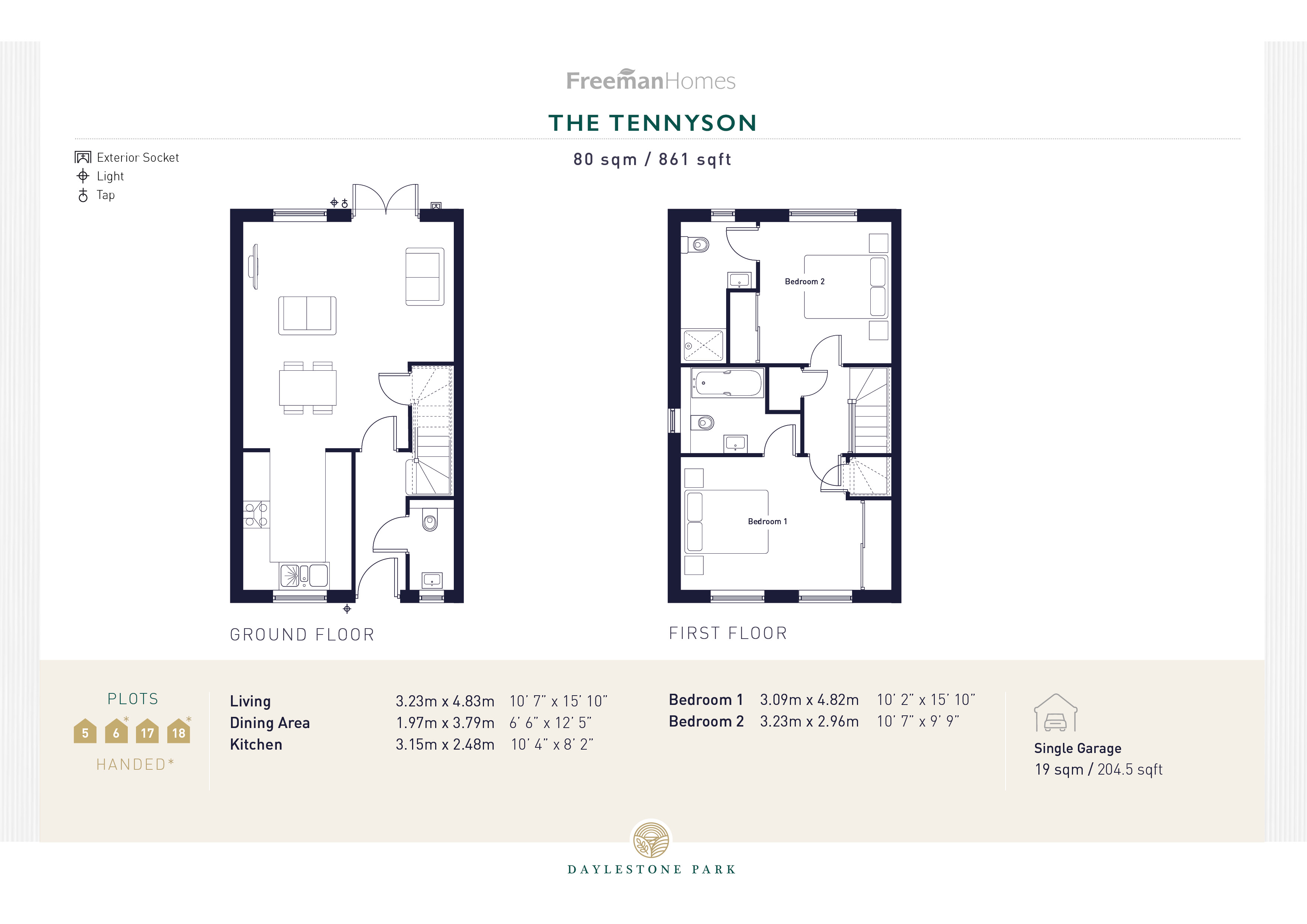 16, St. Margarets Drive, Tewkesbury floorplan