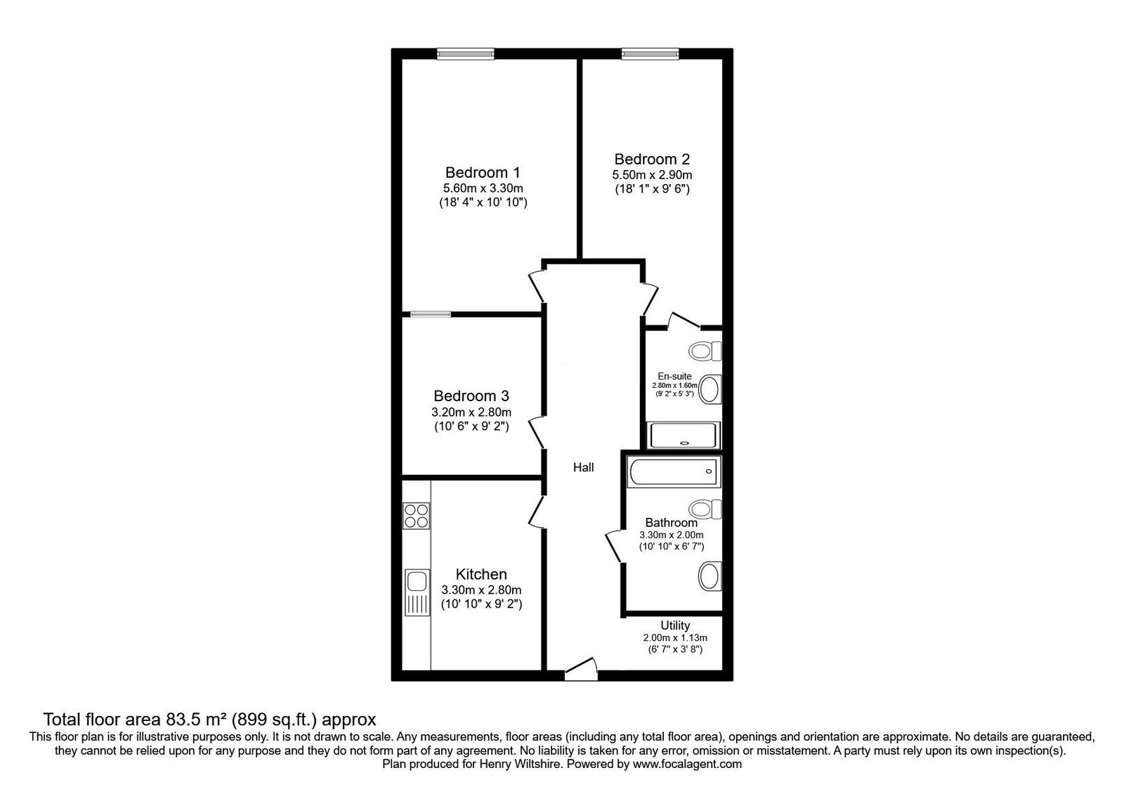 Flat 207 Spinning Mill, 10 Lower Vickers Street, Manchester floorplan