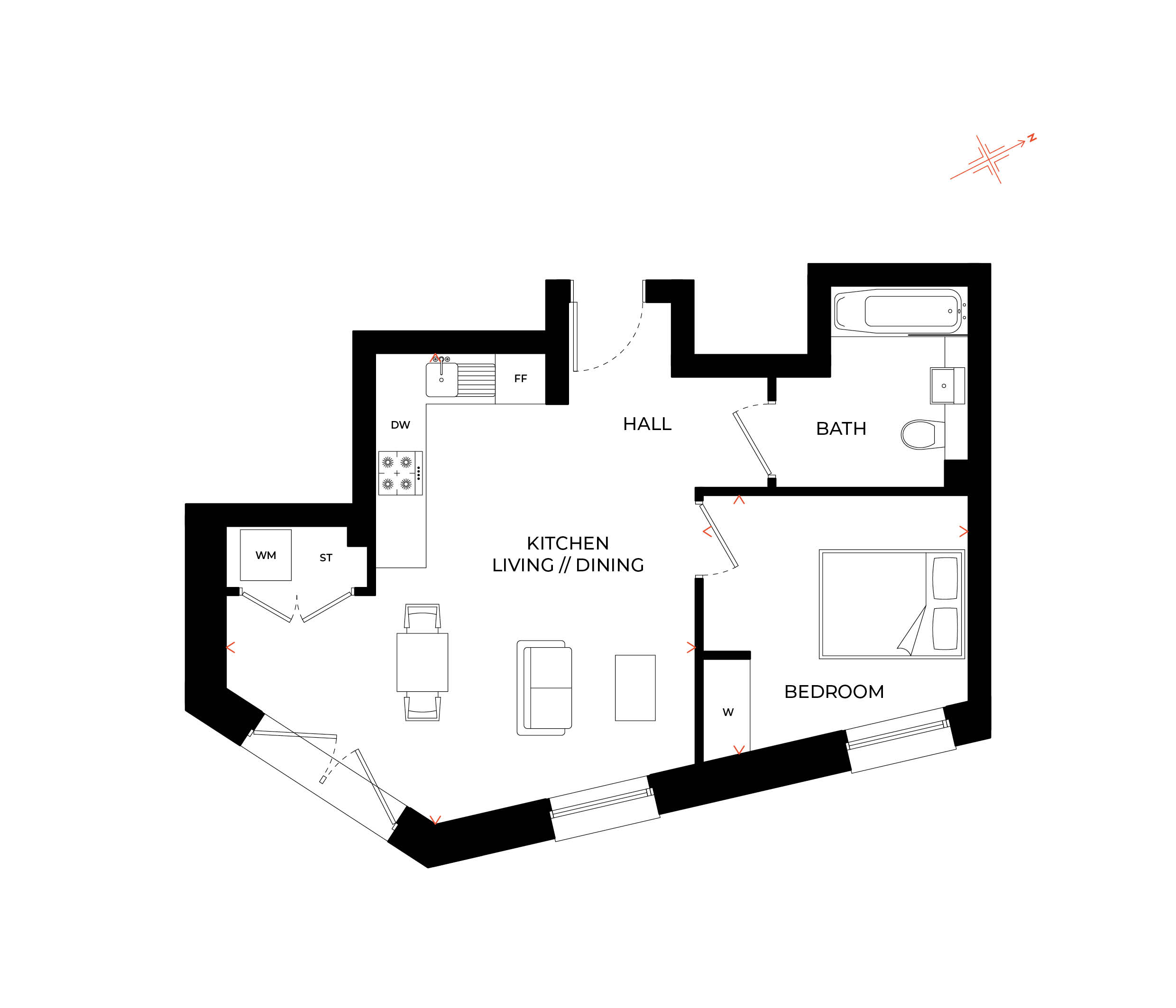 Saunders Park View, Brighton BN2, 1 bedroom flat for sale 60944178