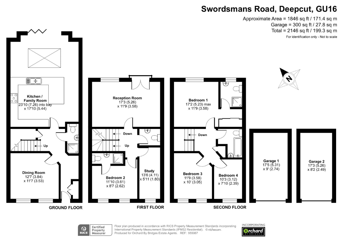 3, Swordsmans Road, Deepcut floorplan