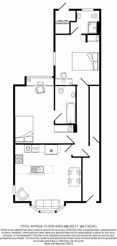 28, Waterloo Road, Nottingham floorplan