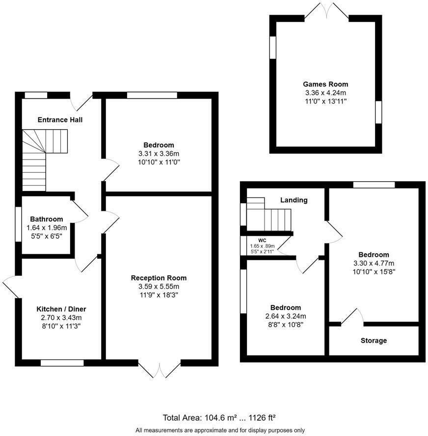 26 Lancaster Drive, Southport, Lancashire floorplan
