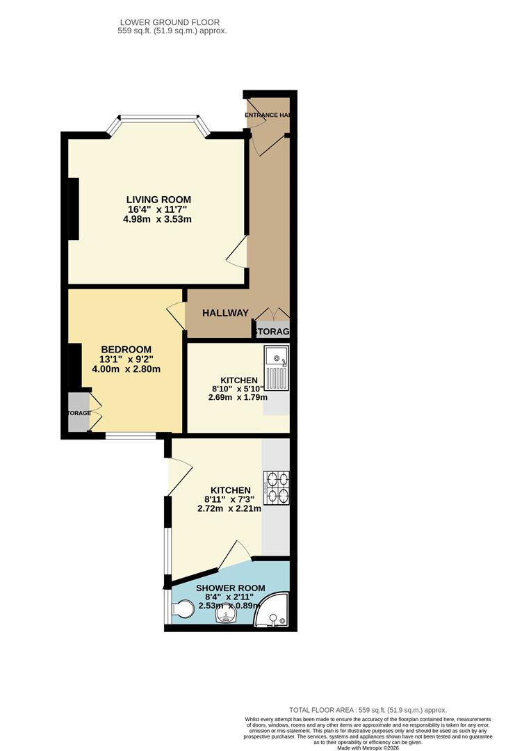 De Cham Road, St. Leonards-On-Sea floorplan