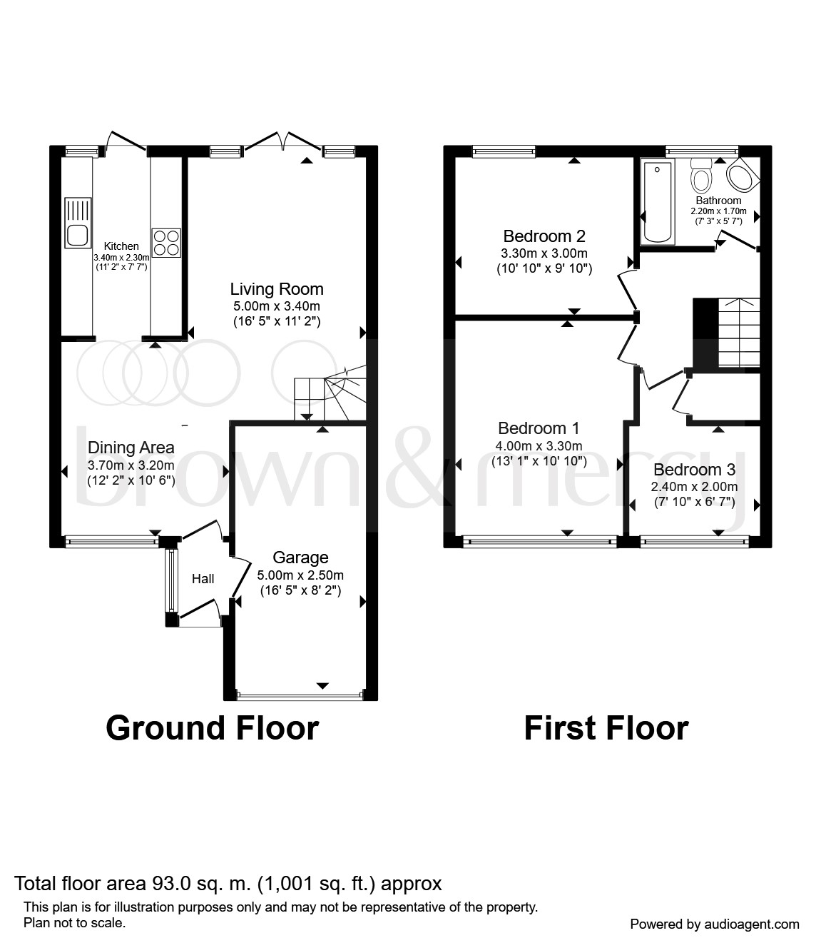 3 Bedrooms Terraced house for sale in Latimer Close, Hemel Hempstead HP2
