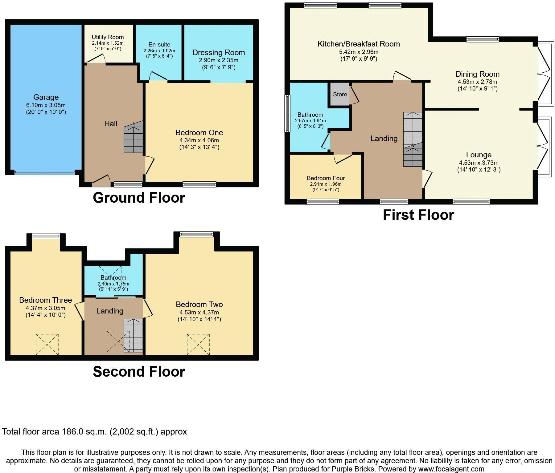169, Littleworth Road, Cannock floorplan