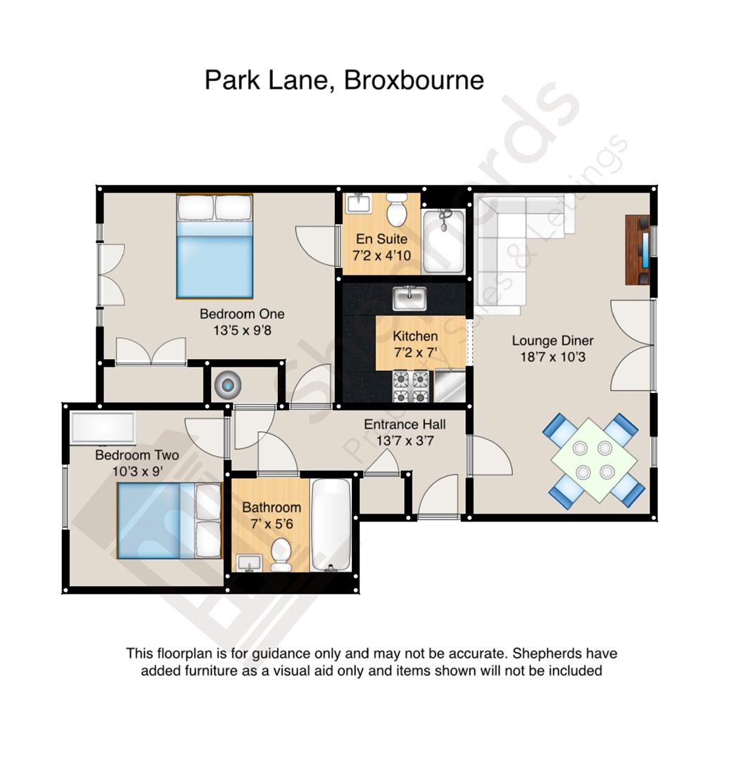 Park Lane, Broxbourne EN10, 2 bedroom flat to rent 61864281