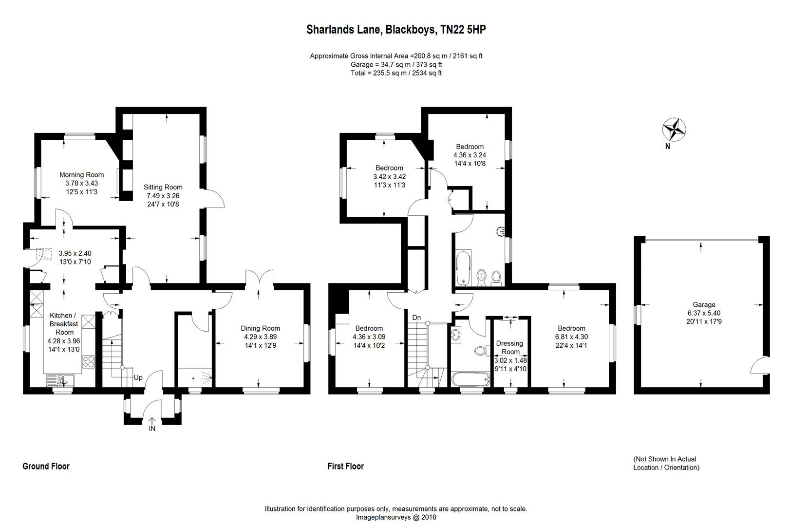 4 Bedrooms Detached house for sale in Sharlands Lane, Blackboys, Uckfield TN22