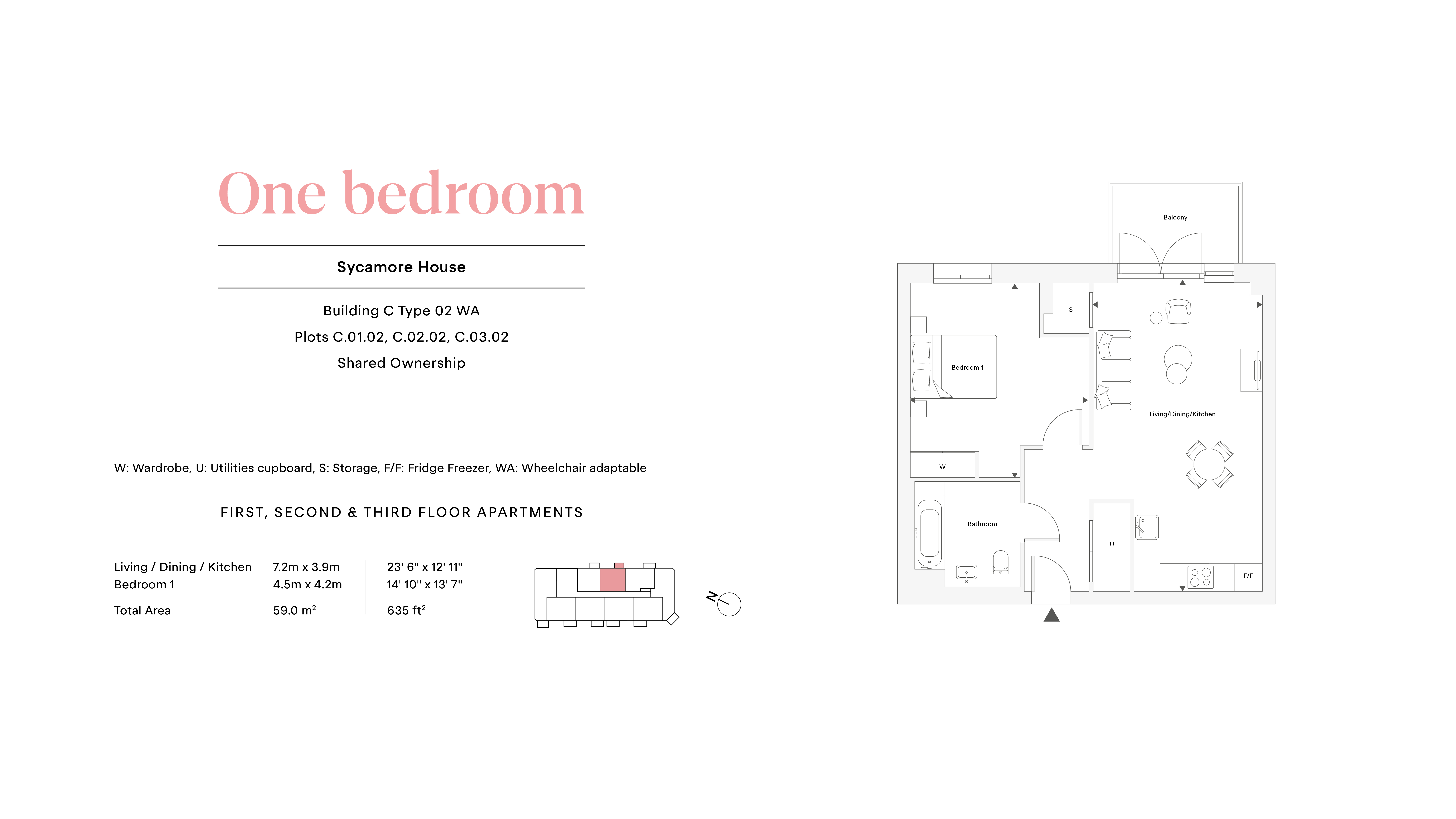 8 Sycamore House, Heritage Drive, Park Royal floorplan