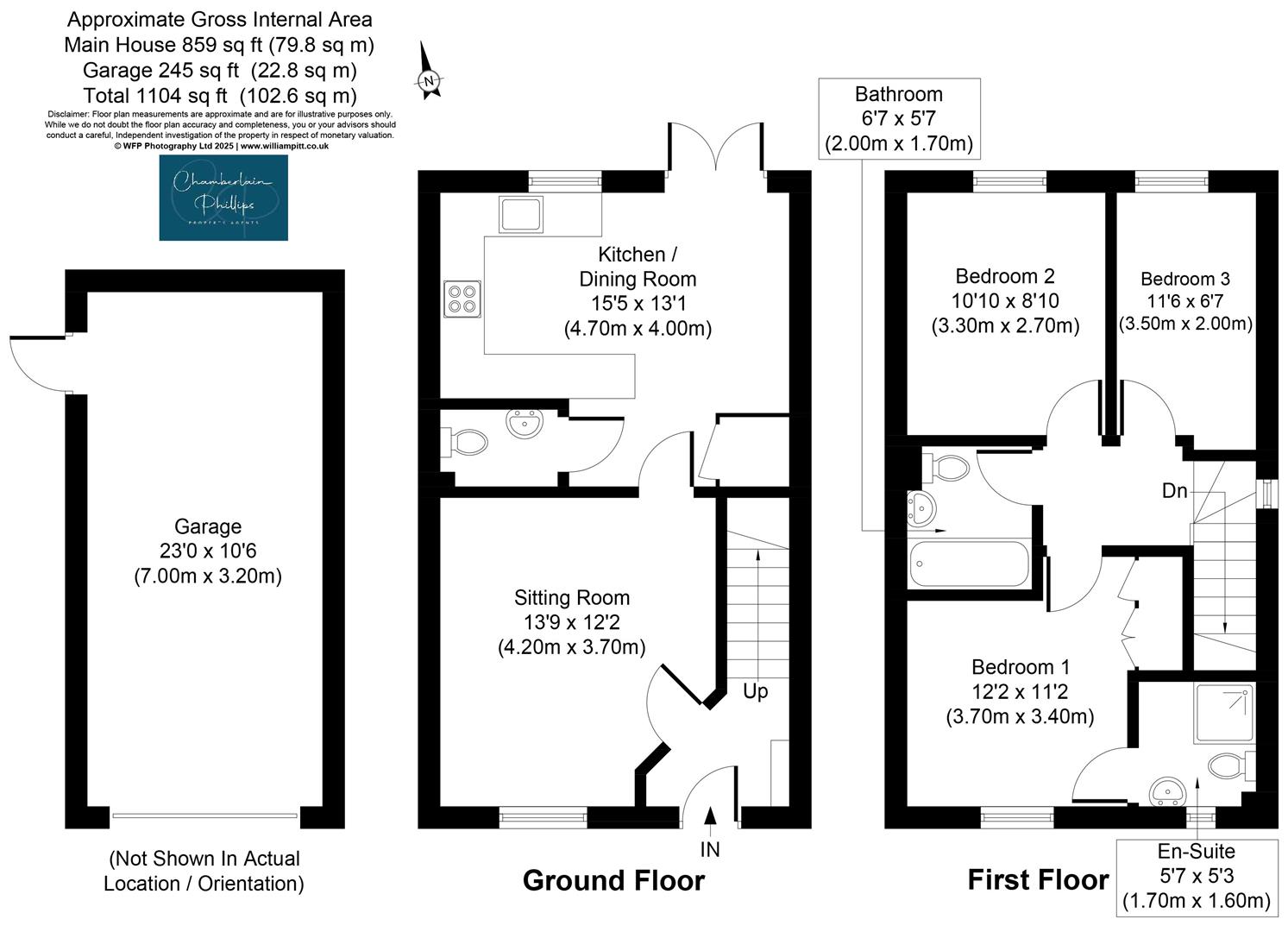 19, Storeys Road, Brantham floorplan