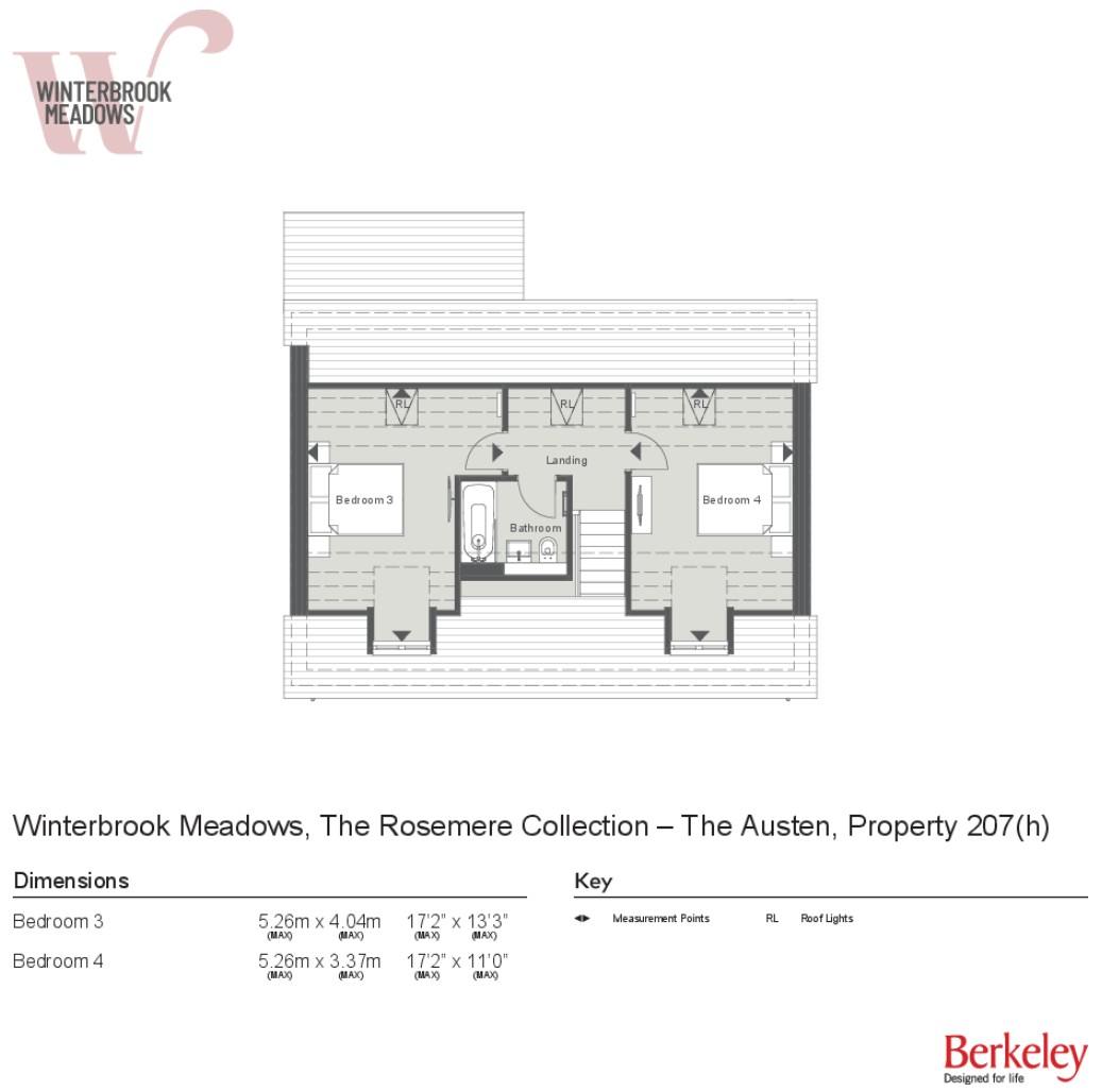 Plot 207 The Austen,, Winterbrook Meadows, Wallingford floorplan