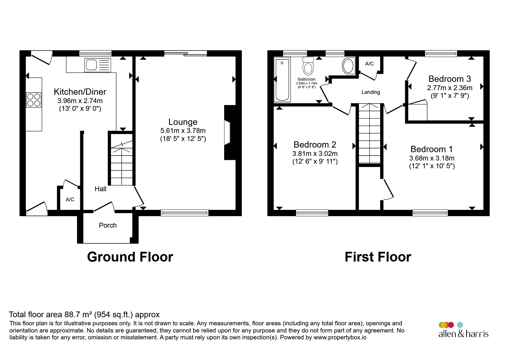 28, Catherine Way, BATH floorplan