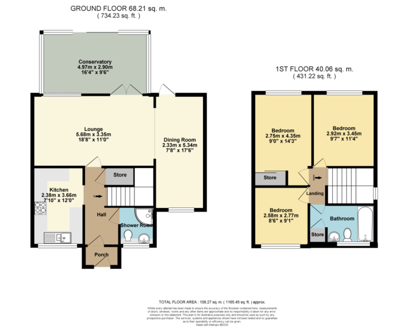 34, Summerfield Road, Kent floorplan