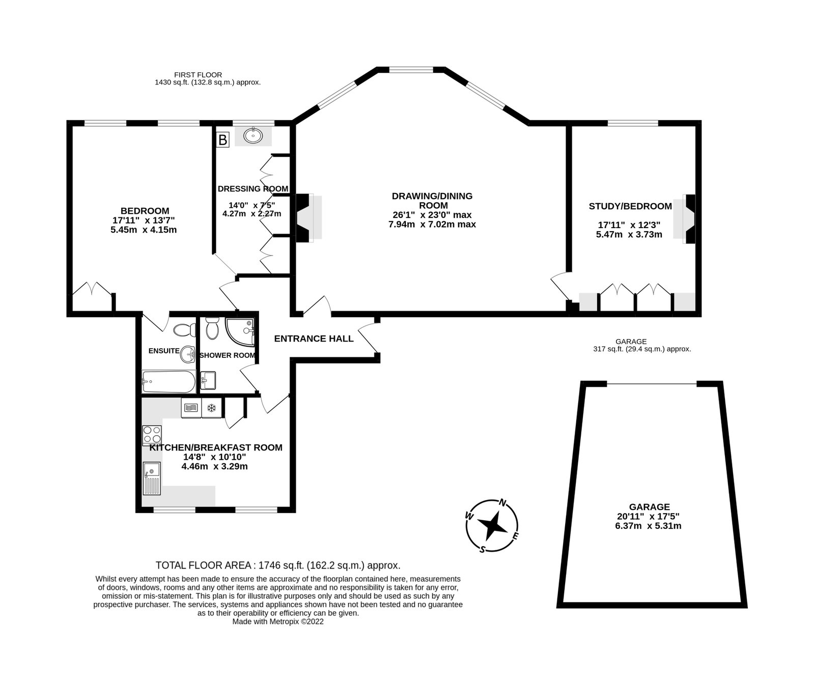 Apartment 8, Arlebury Park House, Alresford floorplan