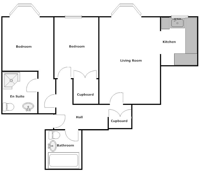 2 Bedrooms Flat to rent in Stanford Court, Maidenbower Place, Crawley RH10