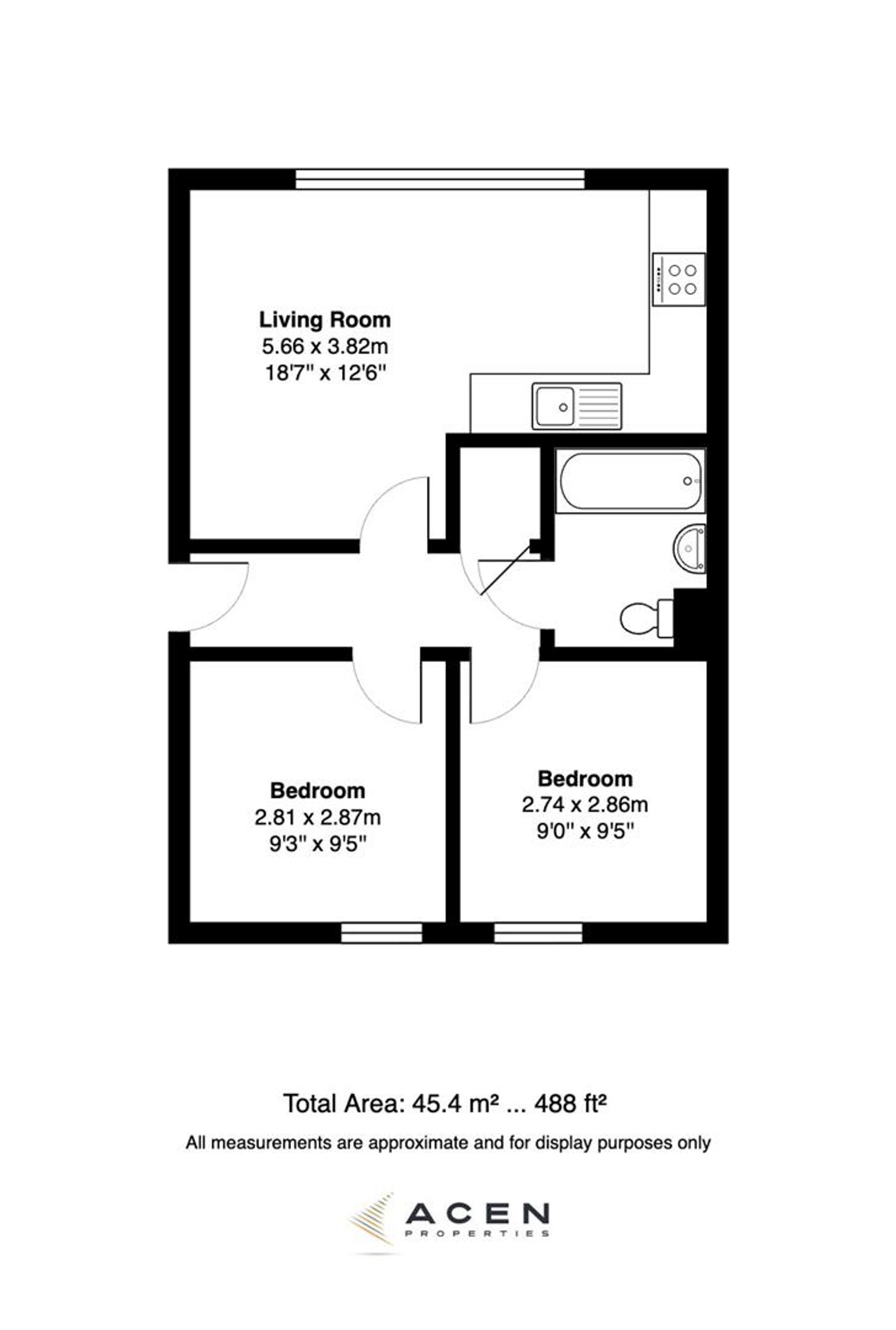 Flat 43, Midland Mews, Bristol floorplan