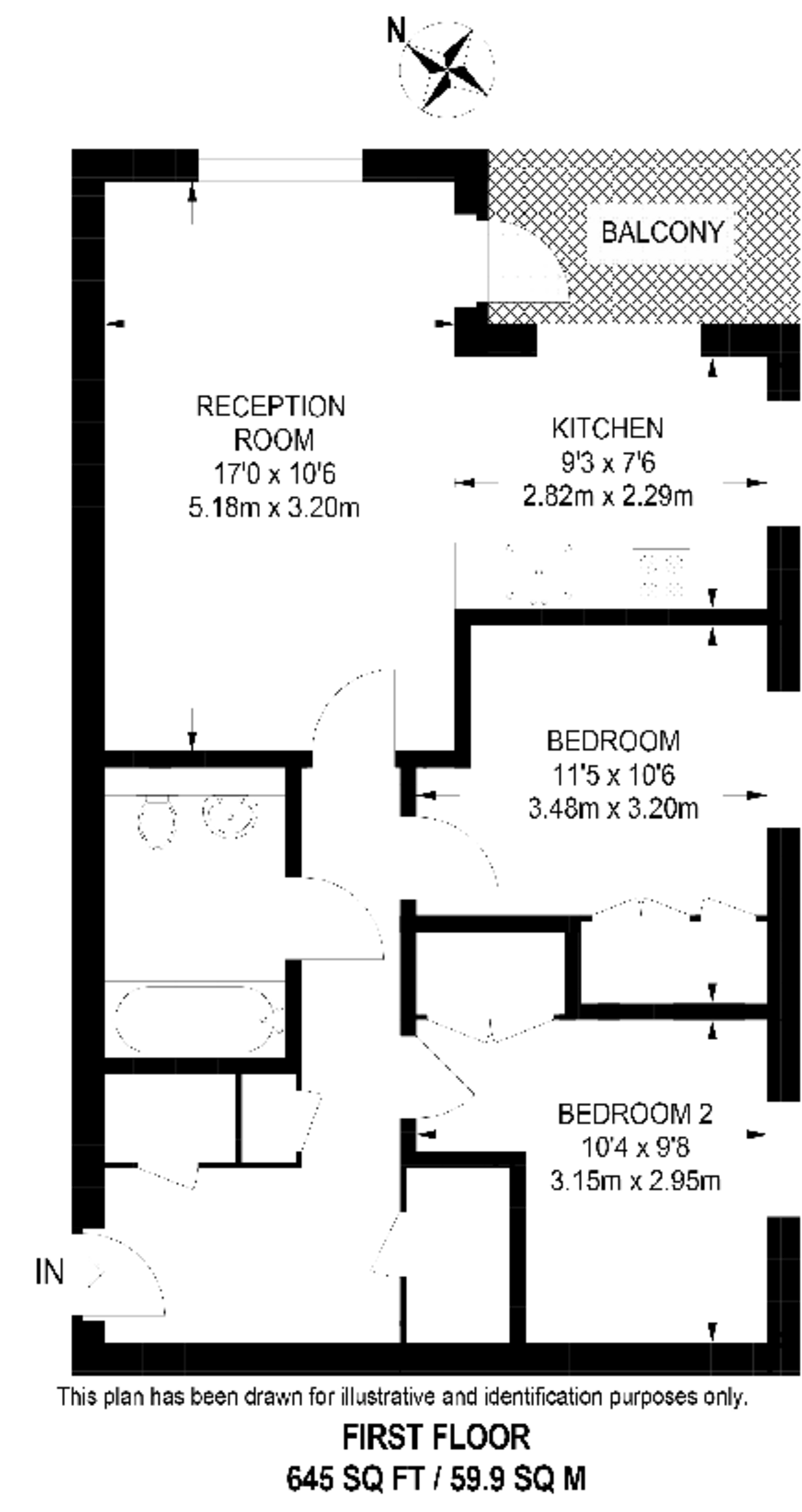 Camberwell Passage, Camberwell floorplan
