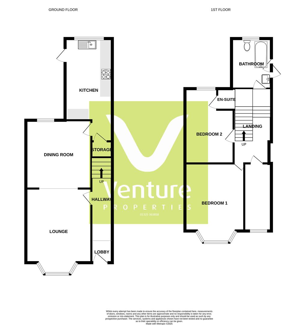 26, Willow Road, Darlington floorplan