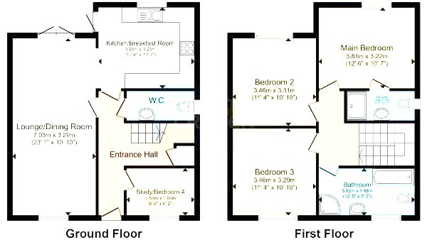 Little Rockies,, Sergeants Hill, Truro floorplan