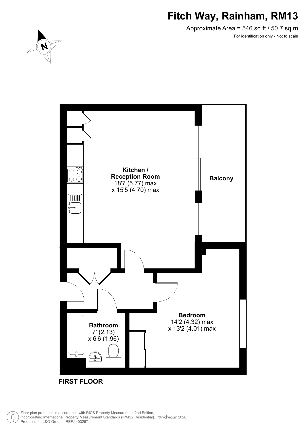 Rainham, RM13 8RW, Rainham floorplan