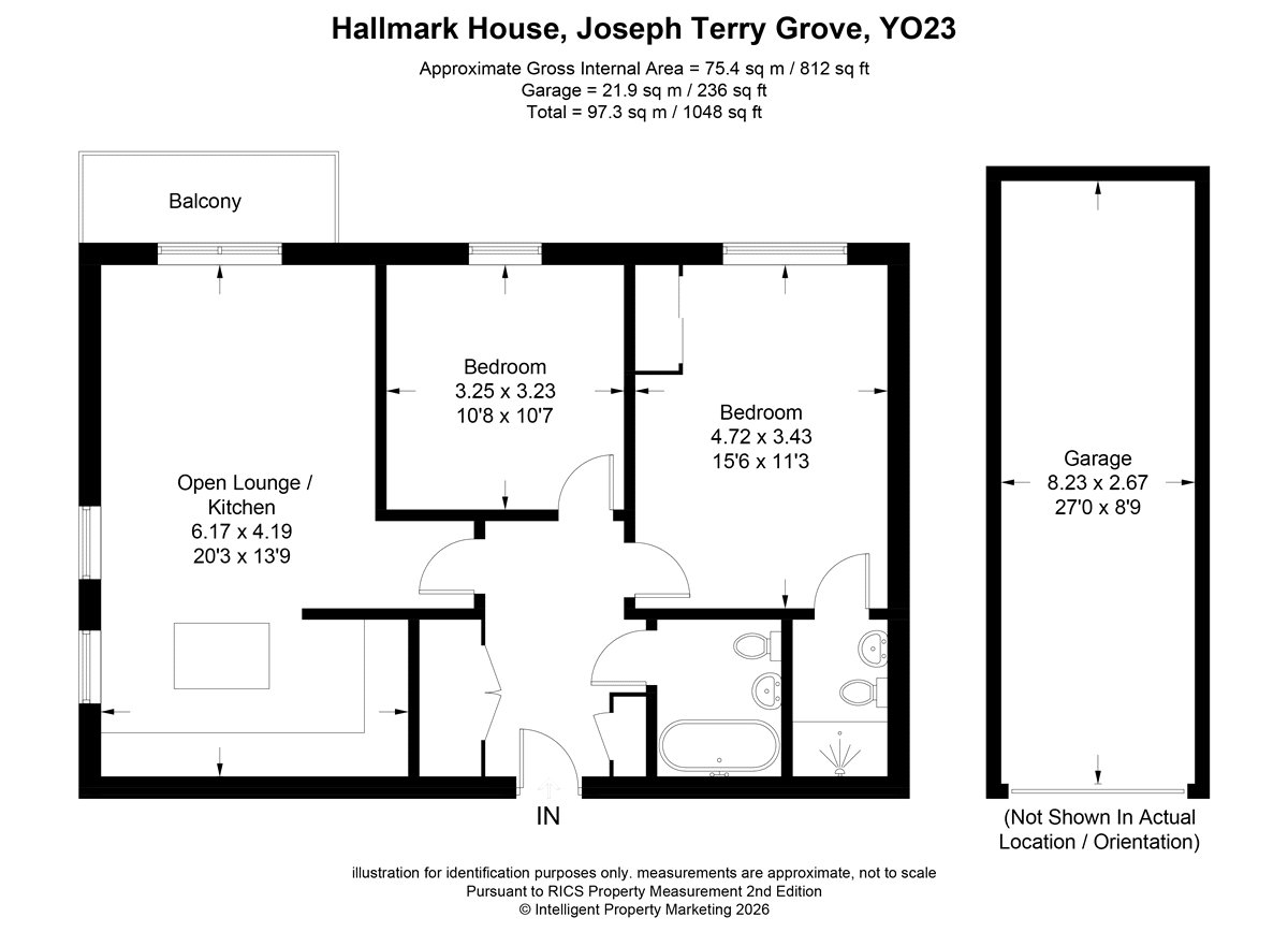 5 Hallmark House,, Joseph Terry Grove, North Yorkshire floorplan