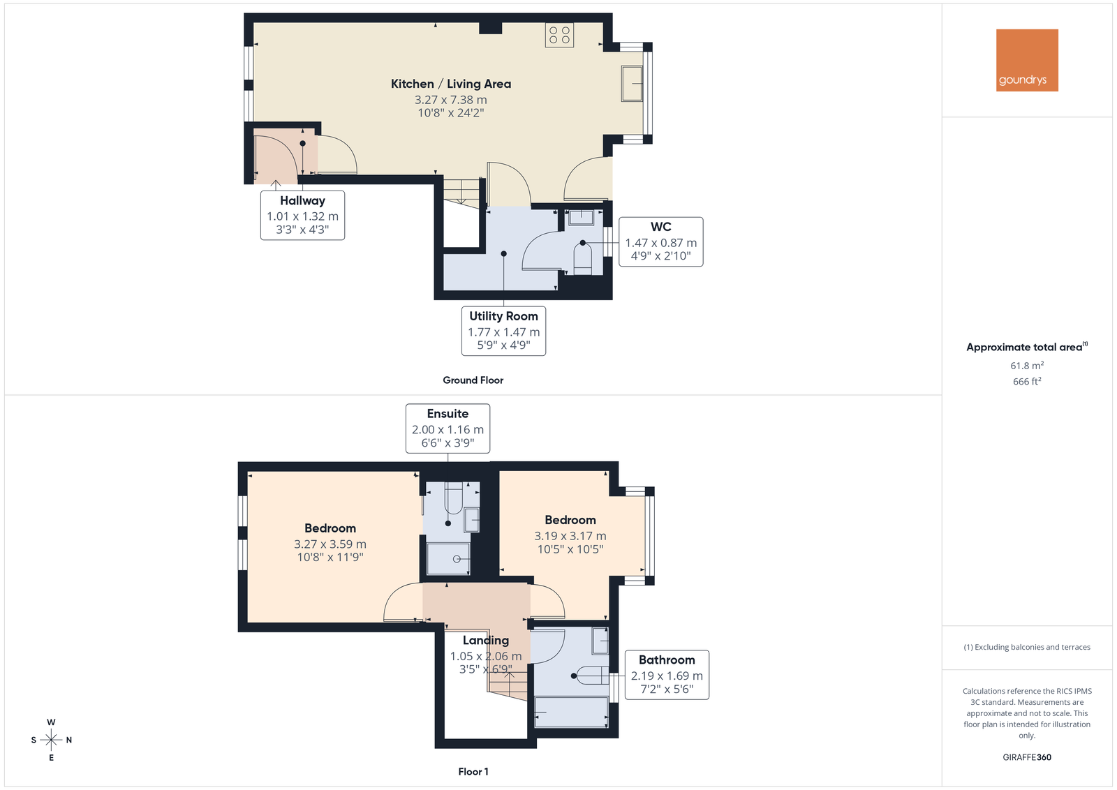 27, Boscawen Woods, Truro floorplan