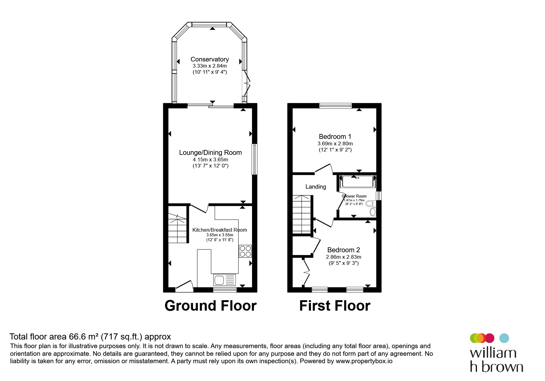 16, Enville Way, Colchester floorplan