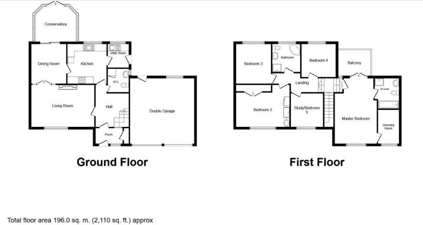 61, Perry Road, Gobowen floorplan