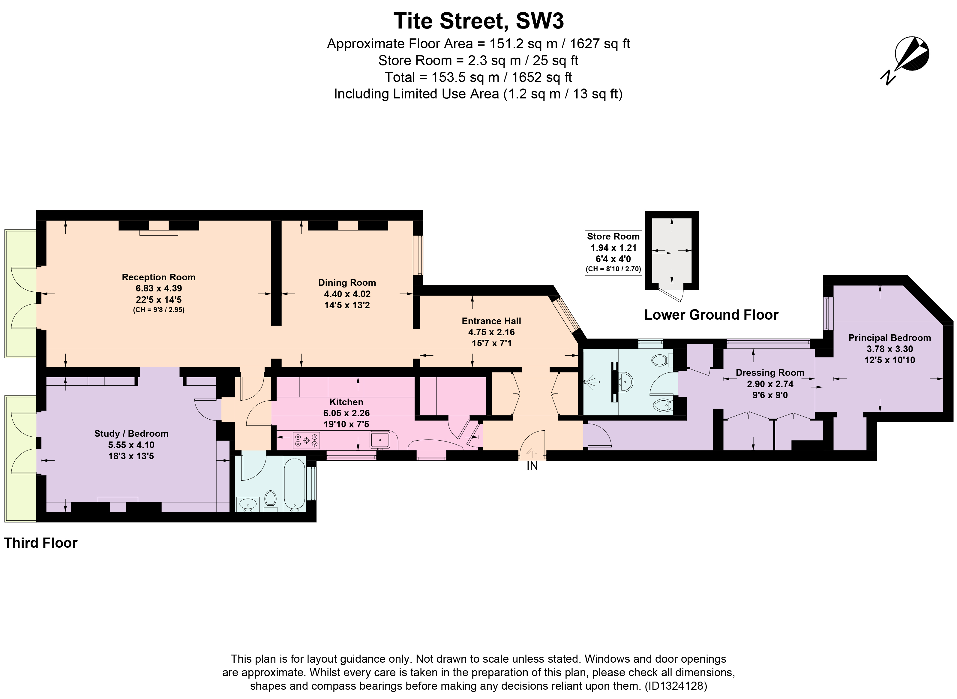 56, Tite Street, London floorplan