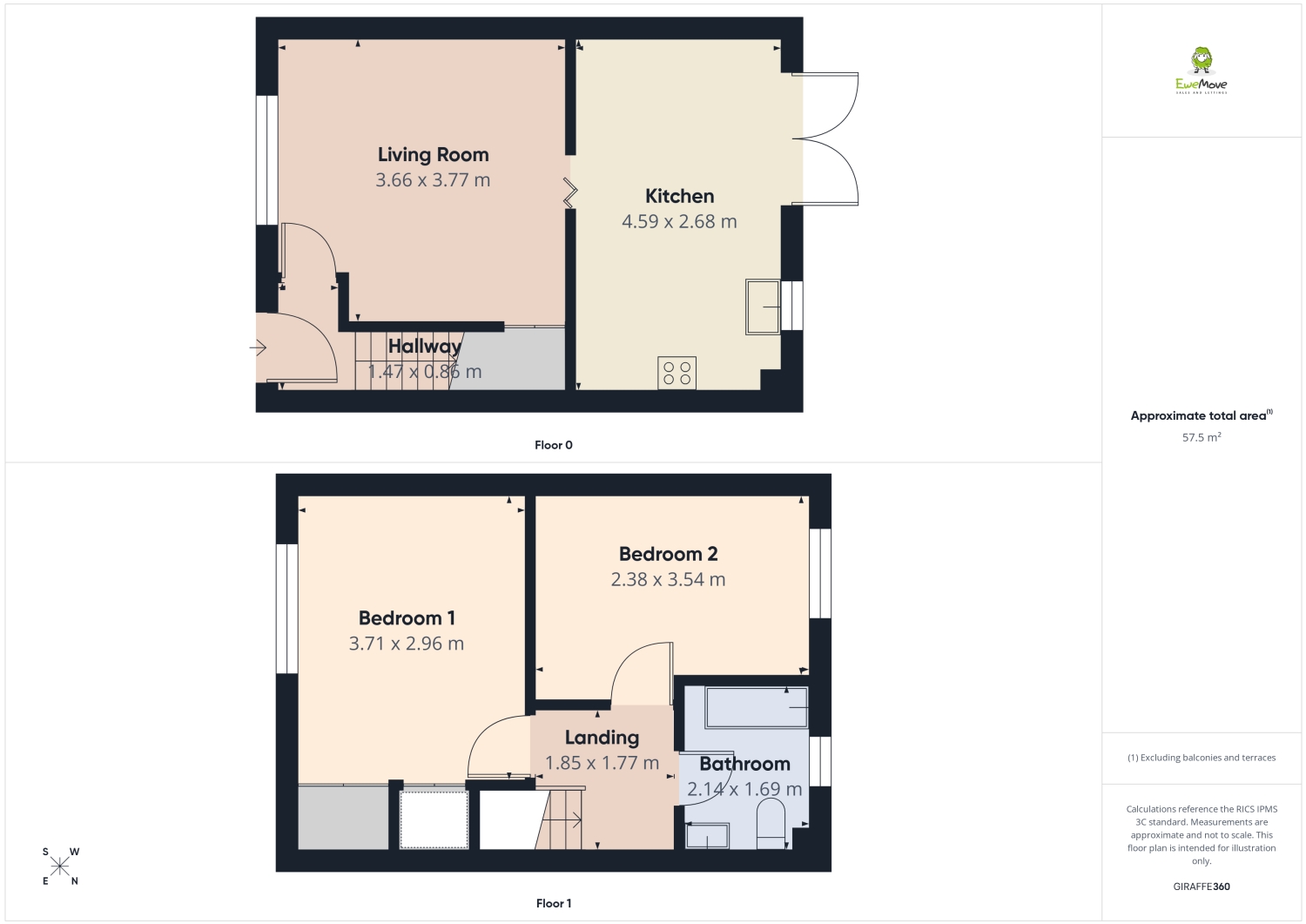28, Naomi Close, Chester floorplan