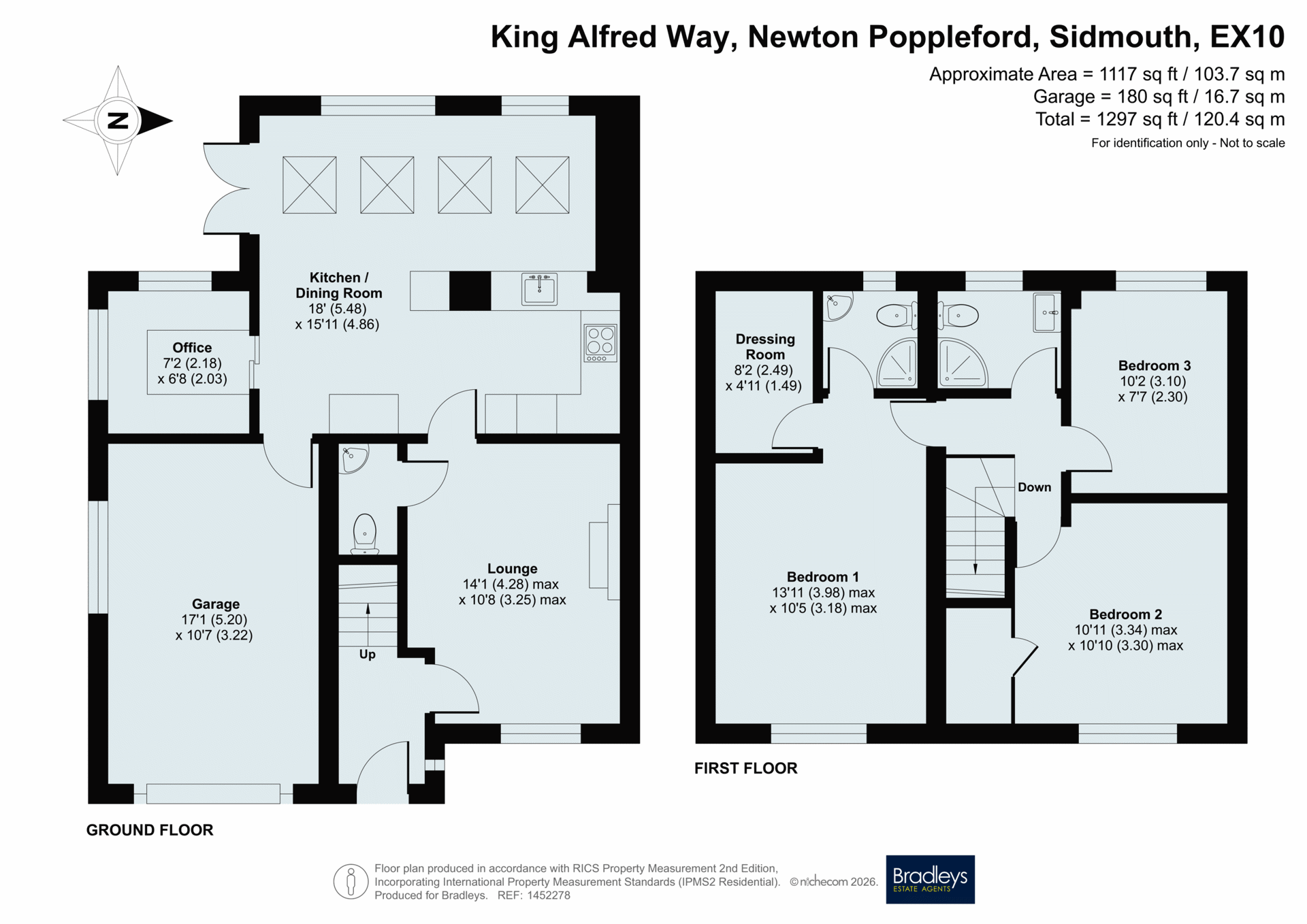 26, King Alfred Way, Sidmouth floorplan