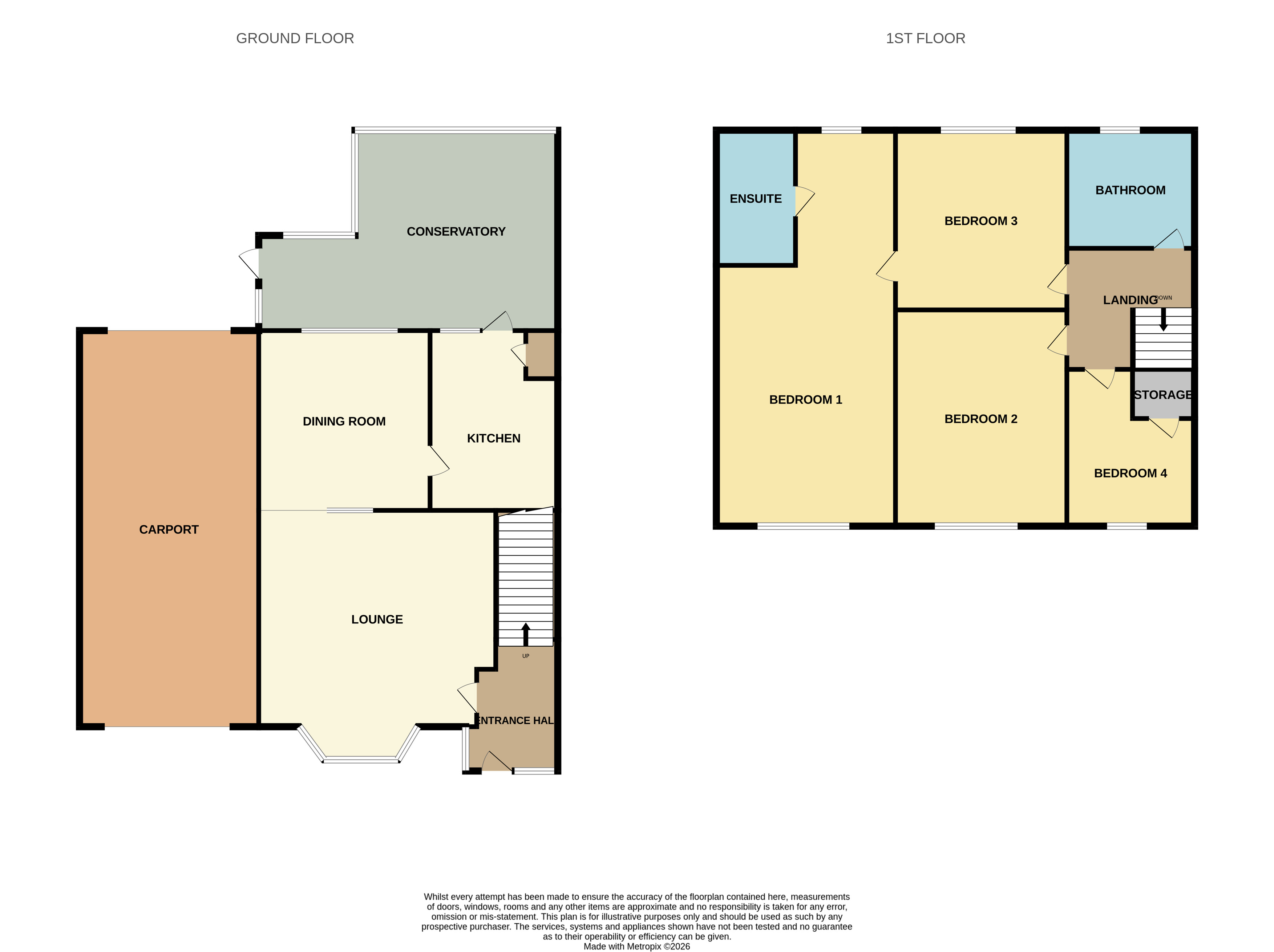 41, Main Street, Derby floorplan