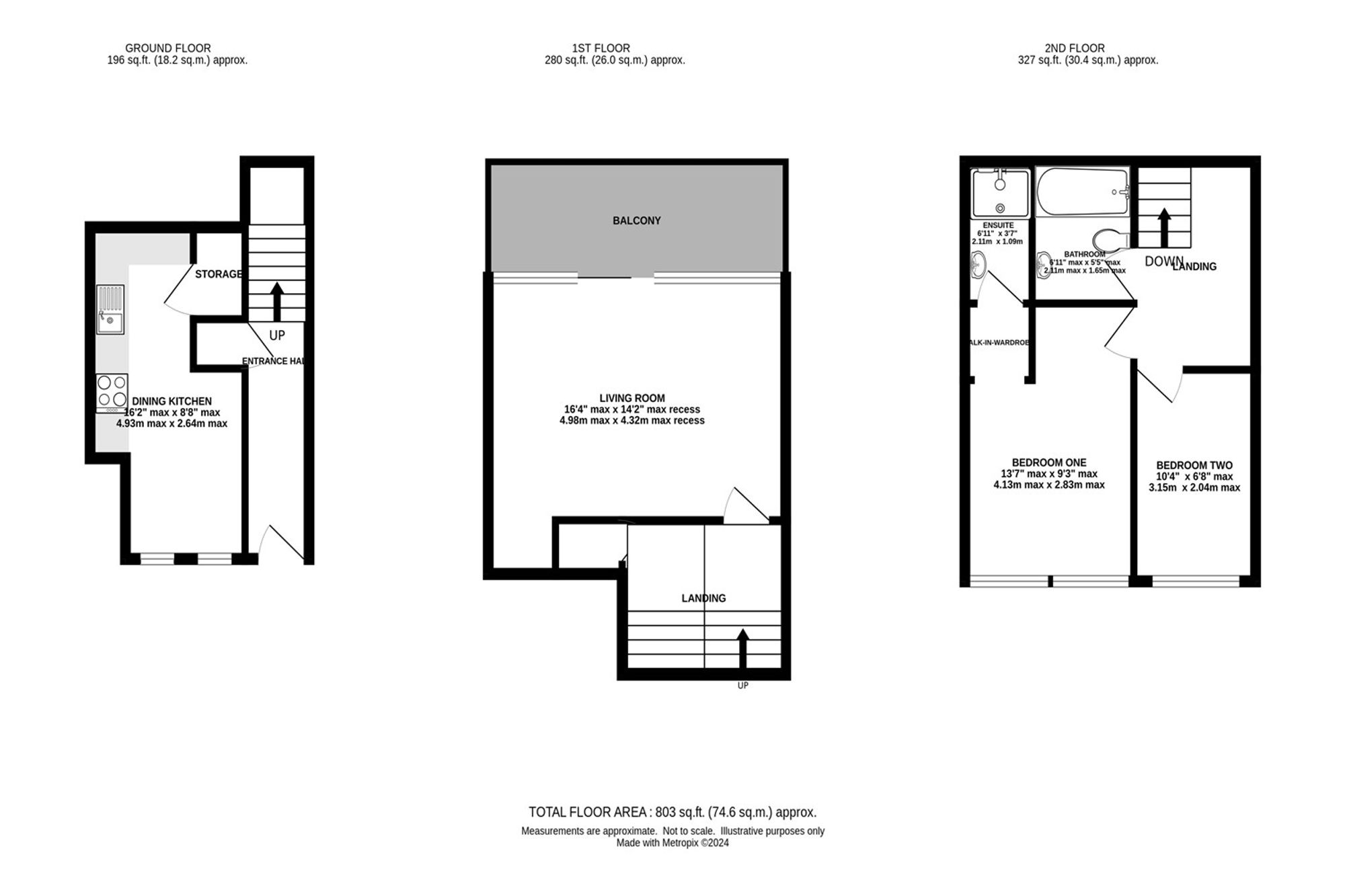 Apt 3307, 34 Woodfield Road, Altrincham floorplan