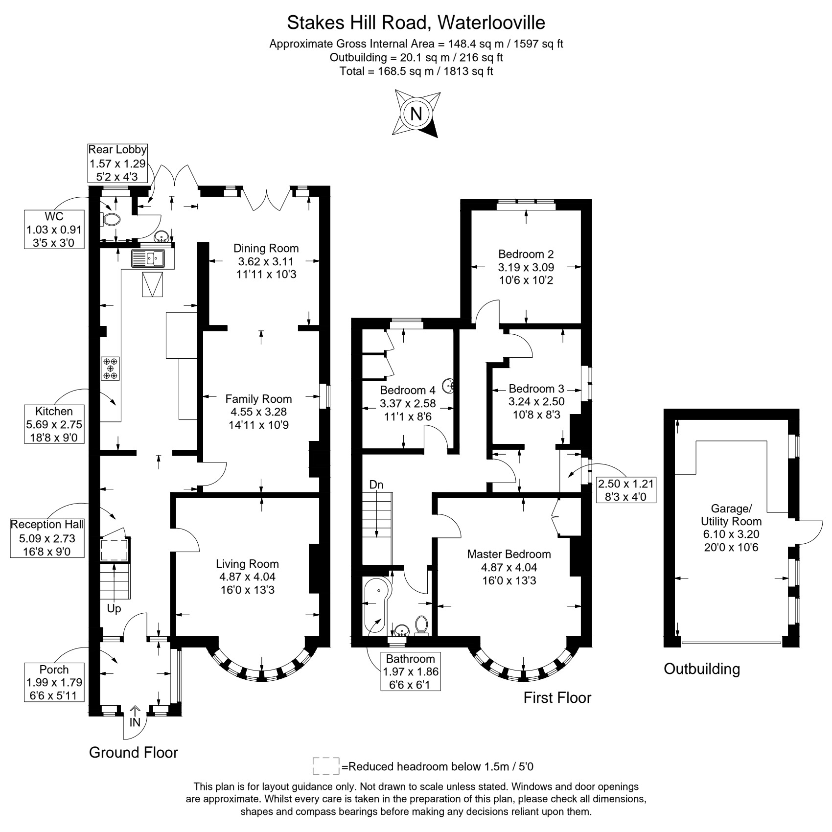 40, Stakes Hill Road, Hampshire floorplan