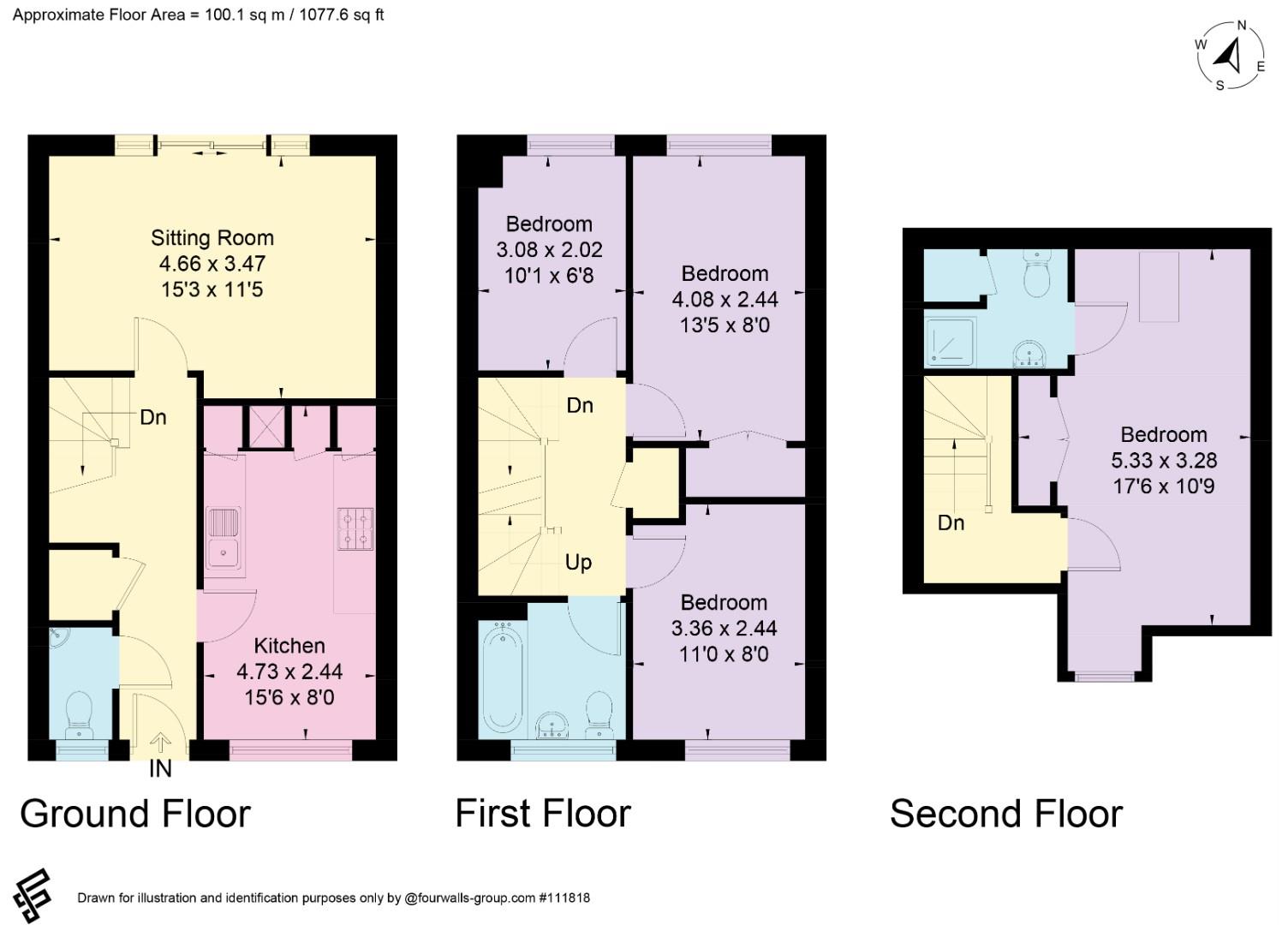 3, Buckeridge Road, Salisbury floorplan