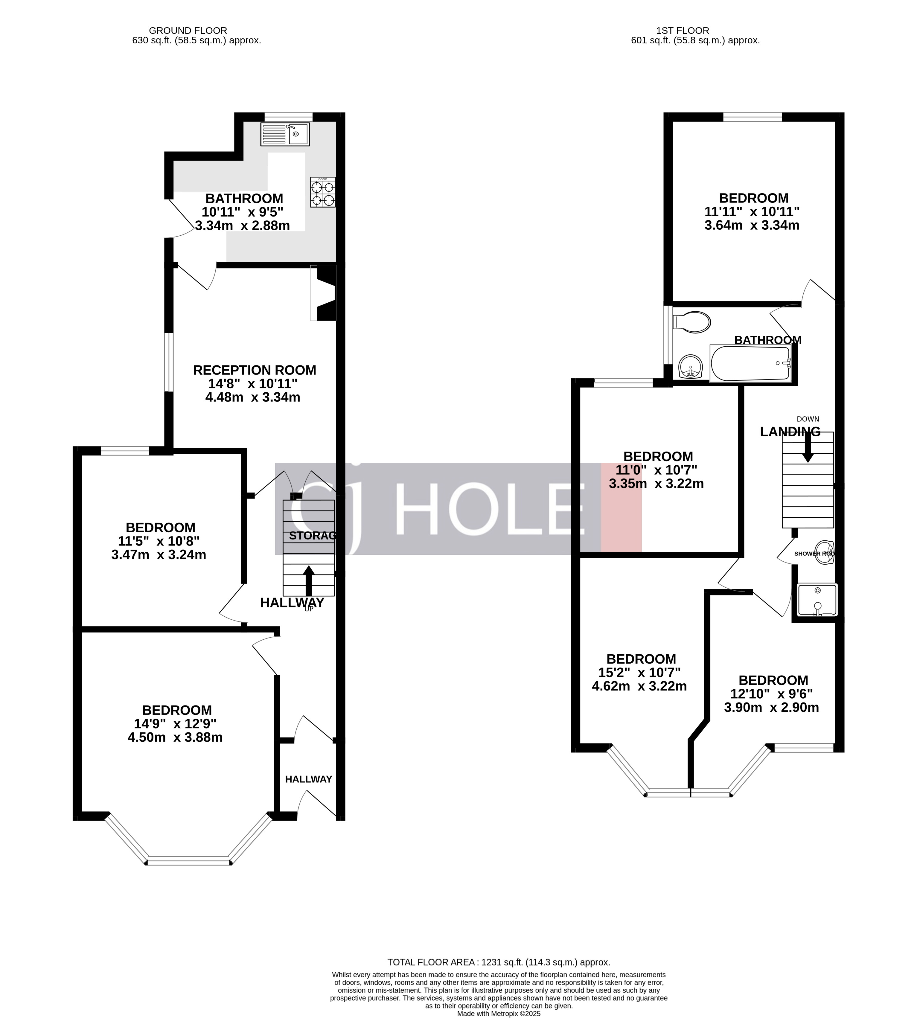 11, Toronto Road, Bristol floorplan
