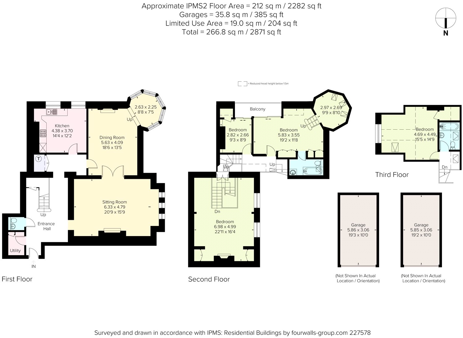 4 Bedrooms Flat for sale in Dene Park, Shipbourne Road, Tonbridge TN11