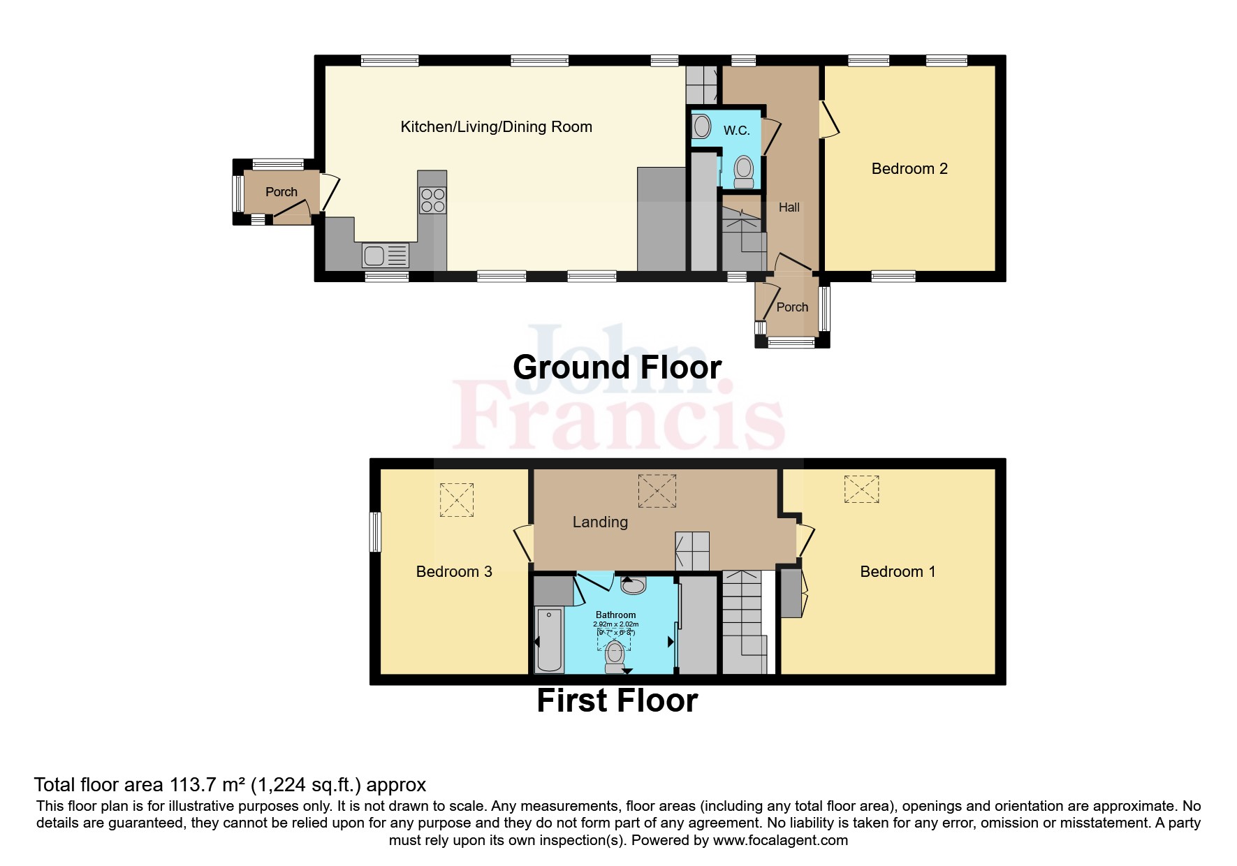 Rose Cottage,, Spring Gardens, Dyfed floorplan