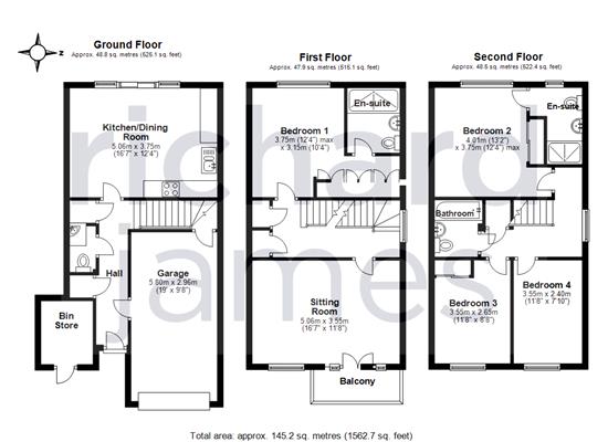 98, Homington Avenue, Swindon floorplan