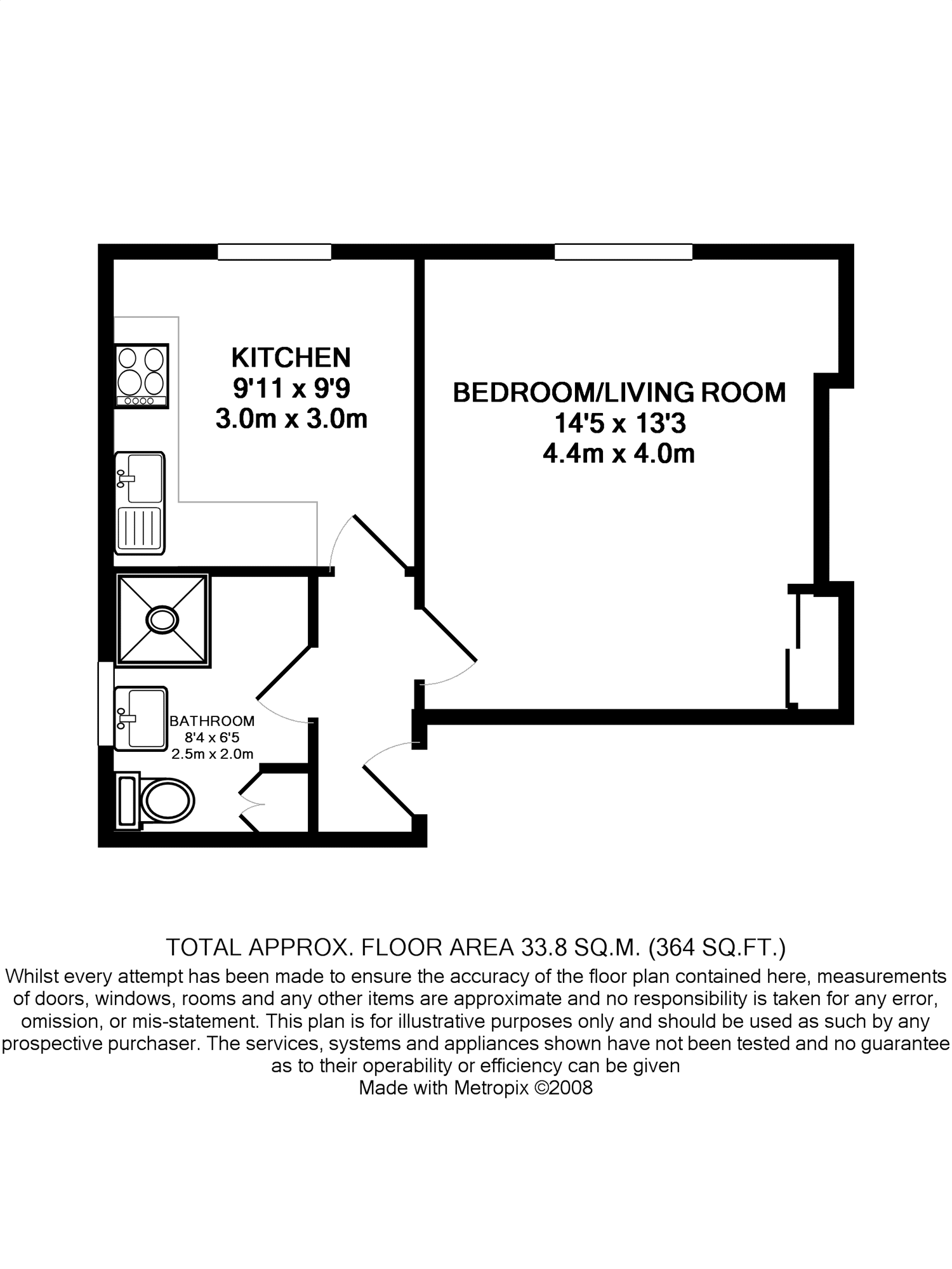 0 Bedrooms Studio to rent in Brondesbury Villas, Kilburn NW6