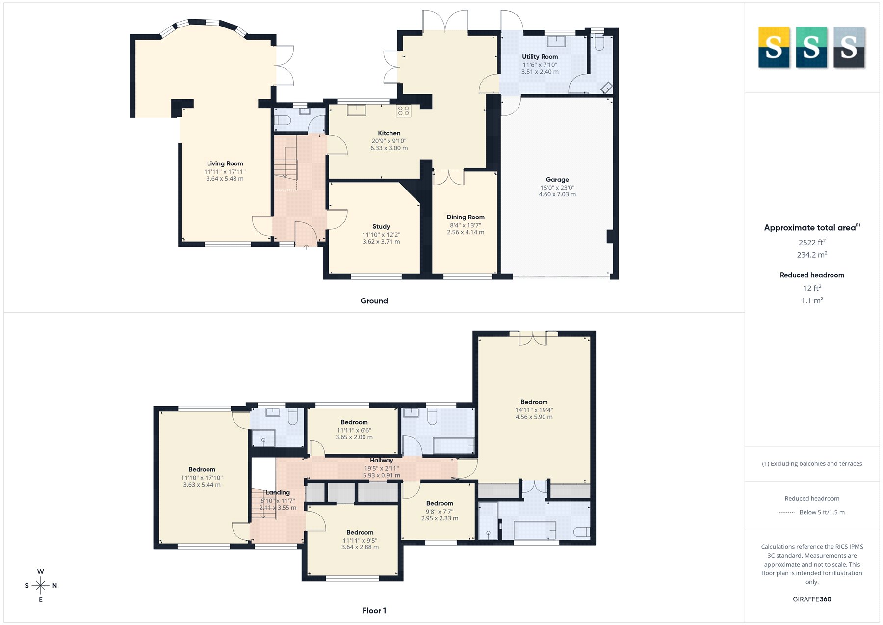 52, Brackendale Road, Surrey floorplan