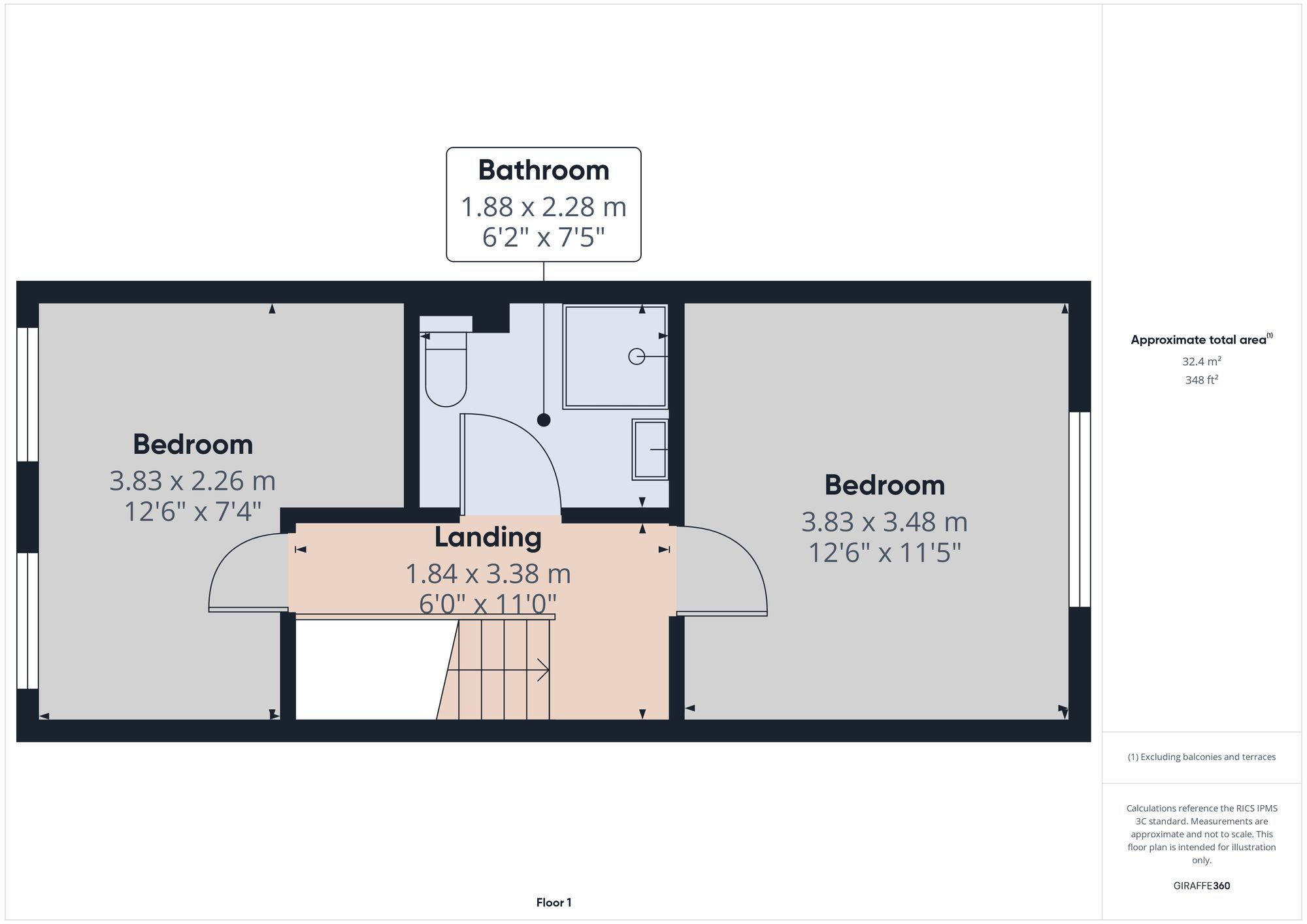 10 Bryn Awelon Road, Ebbw Vale floorplan