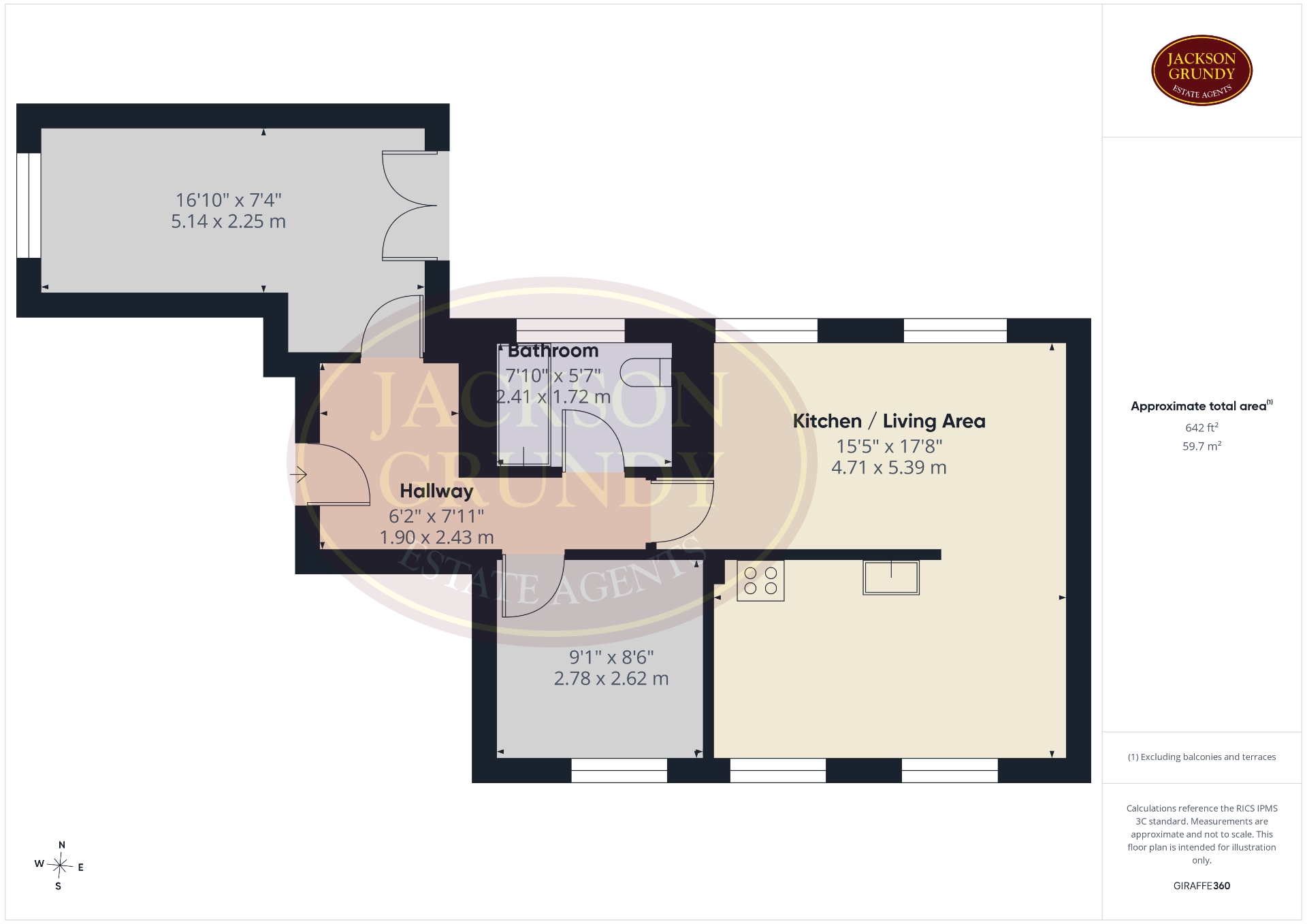 Flat 14, 27a The Drapery, Northampton floorplan