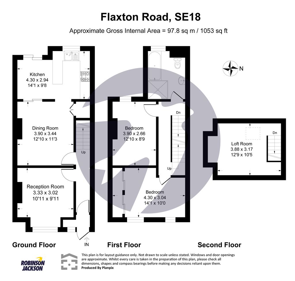 40, Flaxton Road, Plumstead Common floorplan